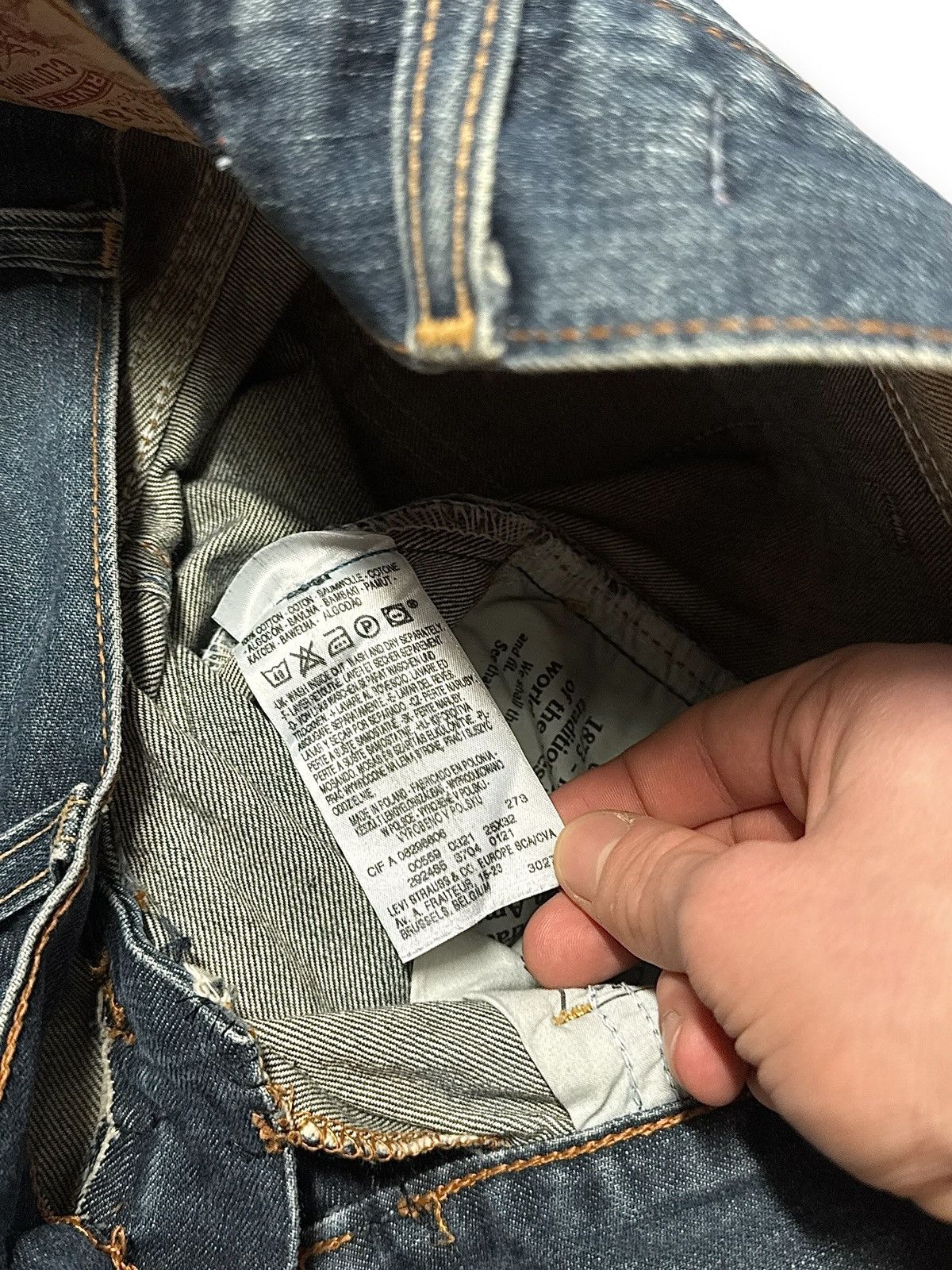 Levi's Vintage Levi's Bootcut Jeans Flared Avantgarde Y2K Japan Size 25" / US 0 / IT 36 - 9 Thumbnail