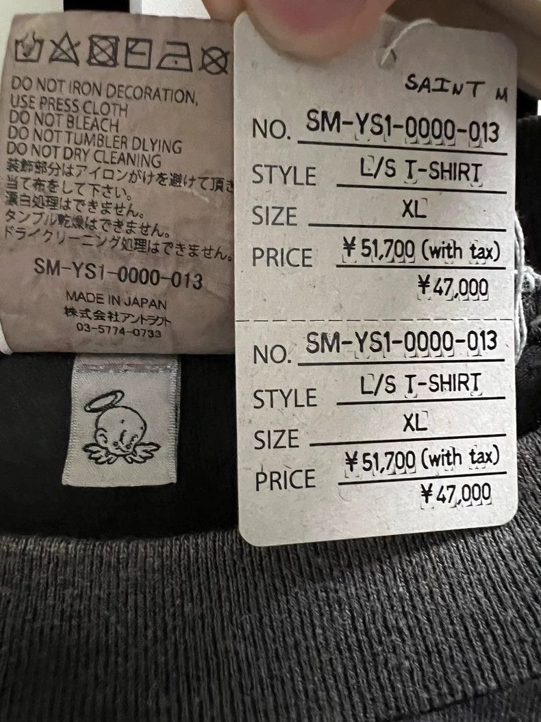 Saint Michael Saint Michael Retro motorcycles make old long sleeves Size US XL / EU 56 / 4 - 9 Thumbnail