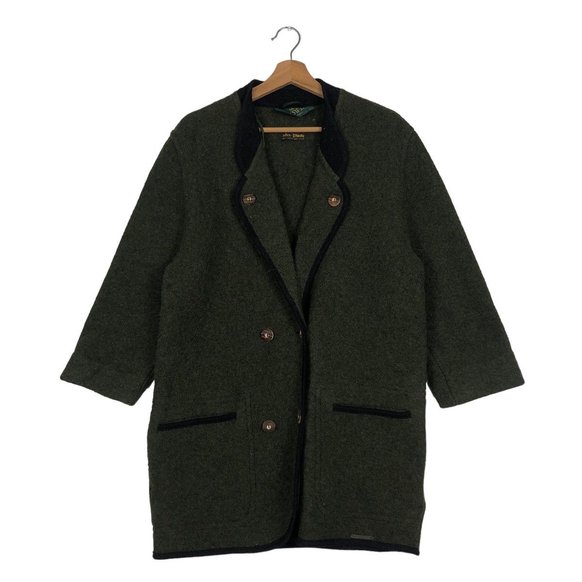 Vintage Vintage Cashmere Wool Jacket Giesswein Austria Double Collar Size US M / EU 48-50 / 2 - 1 Thumbnail