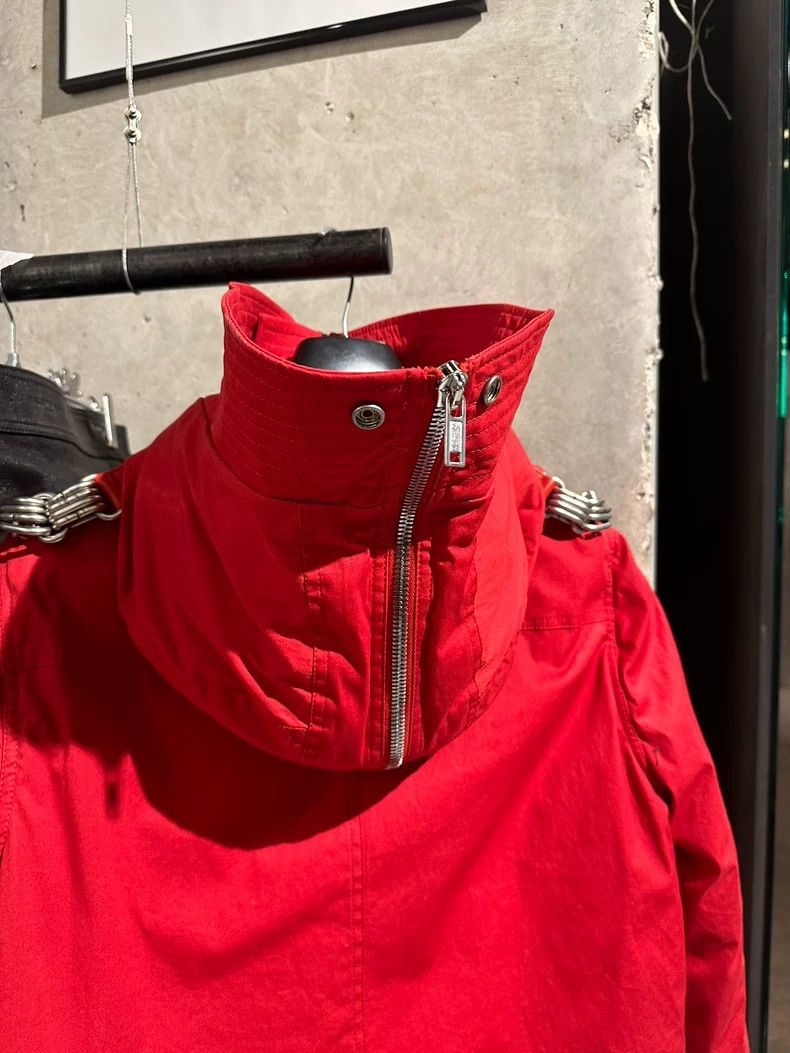 Rick Owens Rick Owens Cardinal Red Larry F/W19 Chain Detailed Cotton D Size US S / EU 44-46 / 1 - 3 Thumbnail