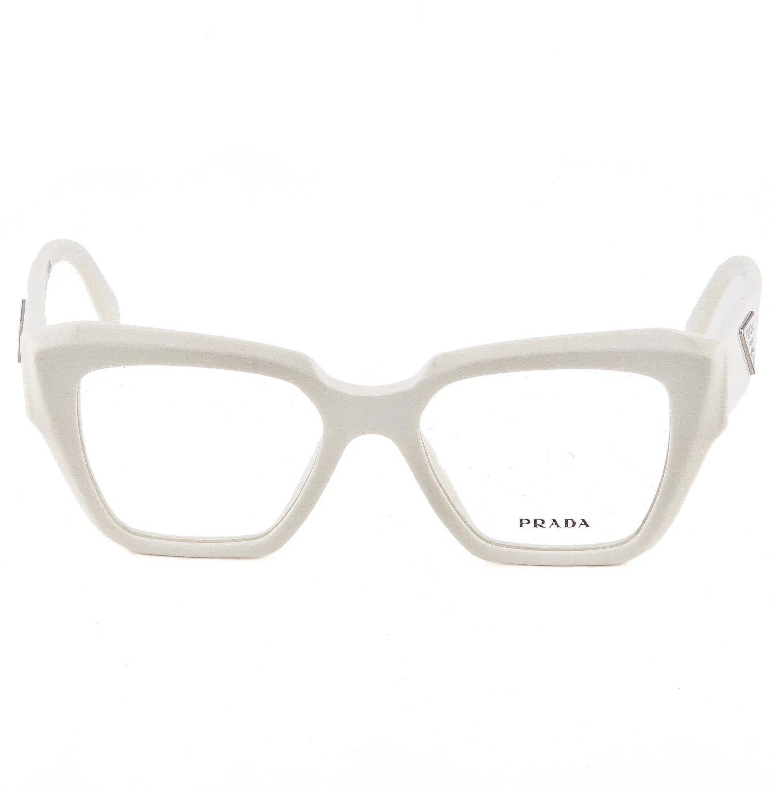 Prada PRADA SYMBOLE PR09ZV White Triangle Logo Eyeglass 09ZV 09Z Size ONE SIZE - 4 Thumbnail