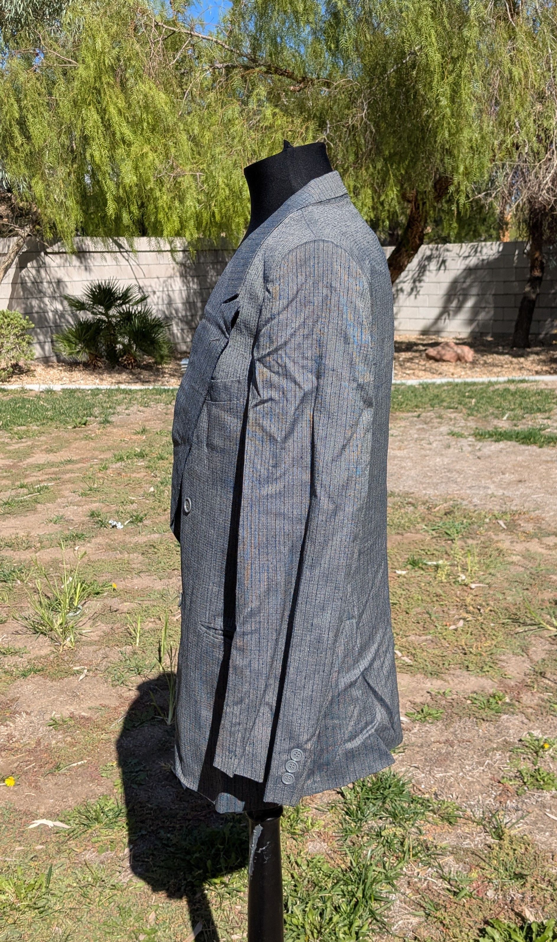 Other MISSING Cuff Button Double-Breasted 38S Mario Legna Coat Size 38S - 3 Thumbnail