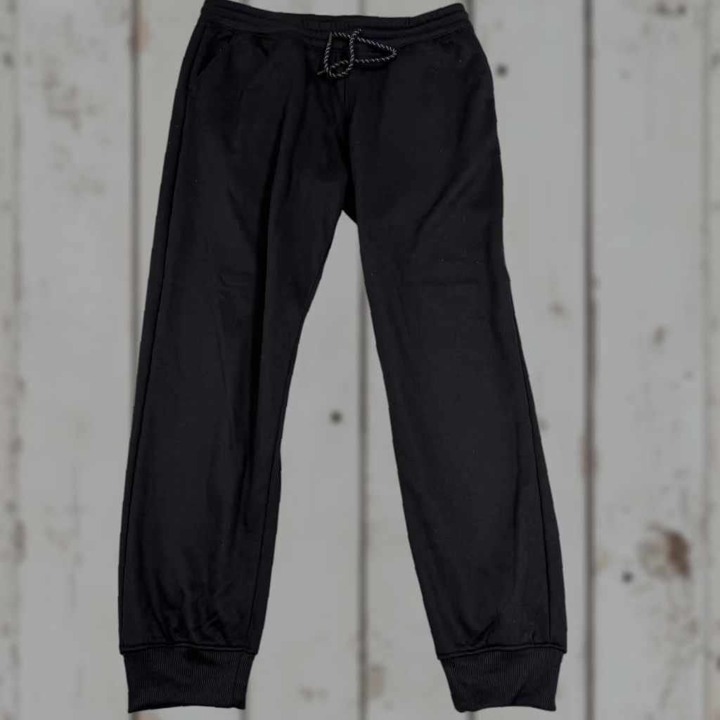 Southpole Southpole Mens XL Black Fleece Lined Joggers Sweatpants Drawstring Cuffed Pants Size US 36 / EU 52 - 1 Thumbnail