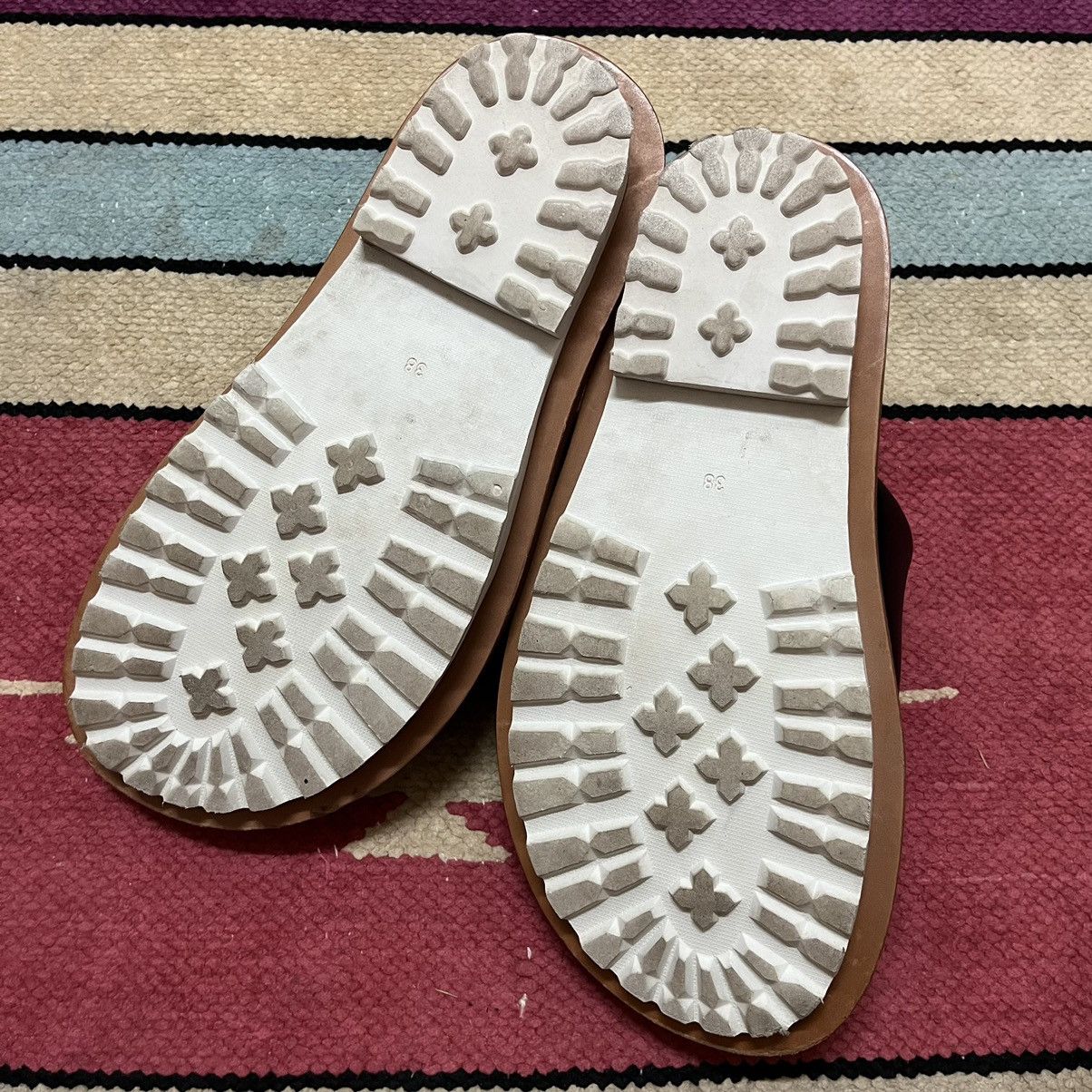 Designer × Japanese Brand Authentic Enfold Style Leather Sandal Size US 6.5 / EU 39-40 - 6 Thumbnail