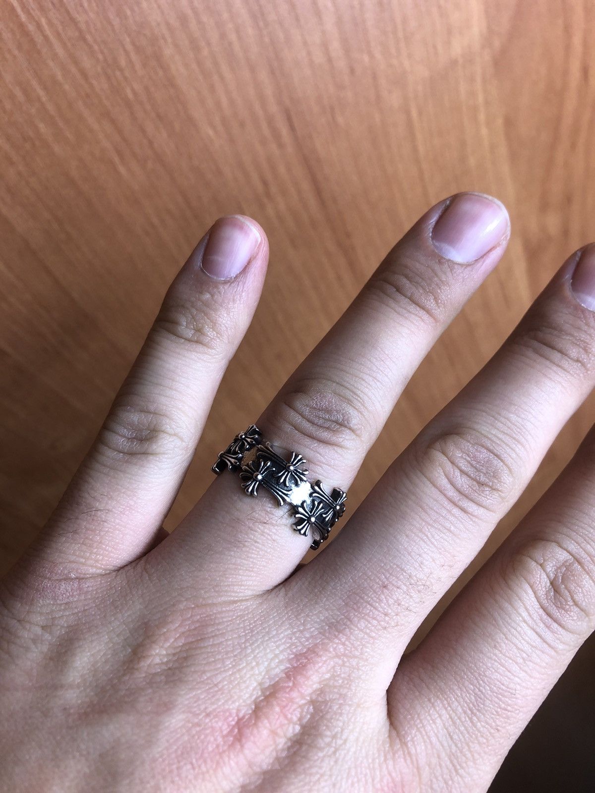 Designer × Jewelry alternative Gothic punk seal ring signet Size ONE SIZE - 2 Thumbnail