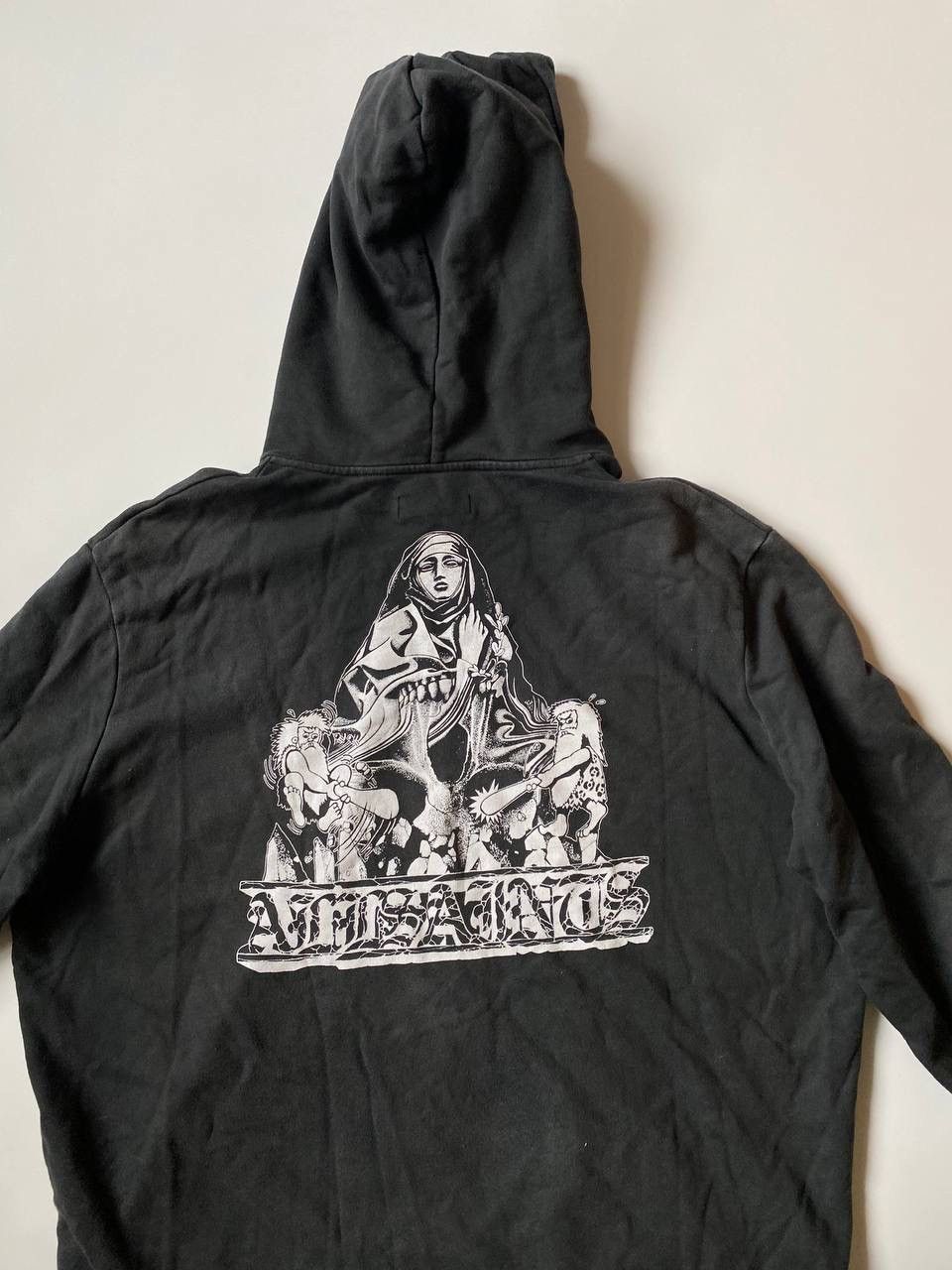 Allsaints Vintage Allsaints Big logo Hoodie size XL Size US XL / EU 56 / 4 - 2 Thumbnail