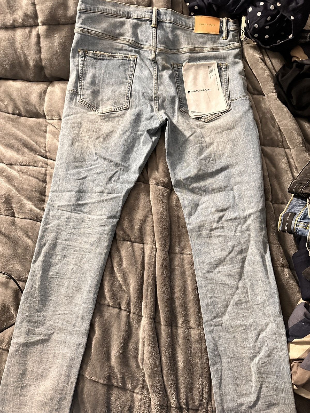 Purple Brand Purple Brand distressed finish slim fit jeans Size US 36 / EU 52 - 3 Thumbnail