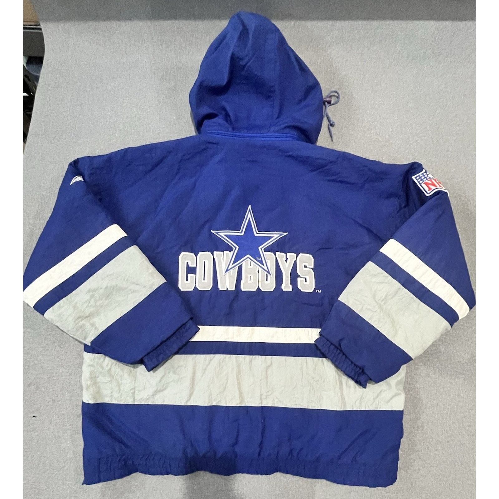 Apex One Vintage Apex One Proline Dallas Cowboys Pullover Hooded XL Size US XL / EU 56 / 4 - 4 Thumbnail