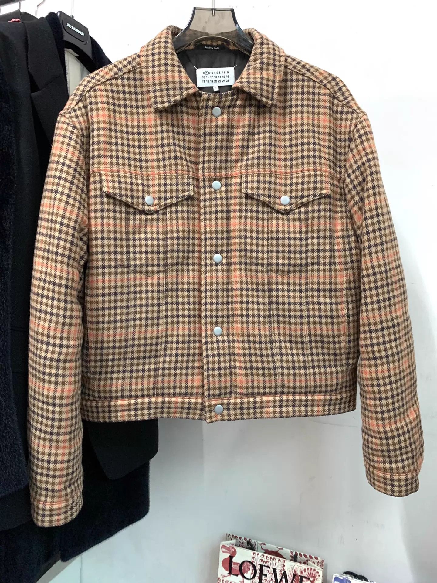 Maison Margiela MAISON MARGIELA 20FW Houndstooth Wool Unisex