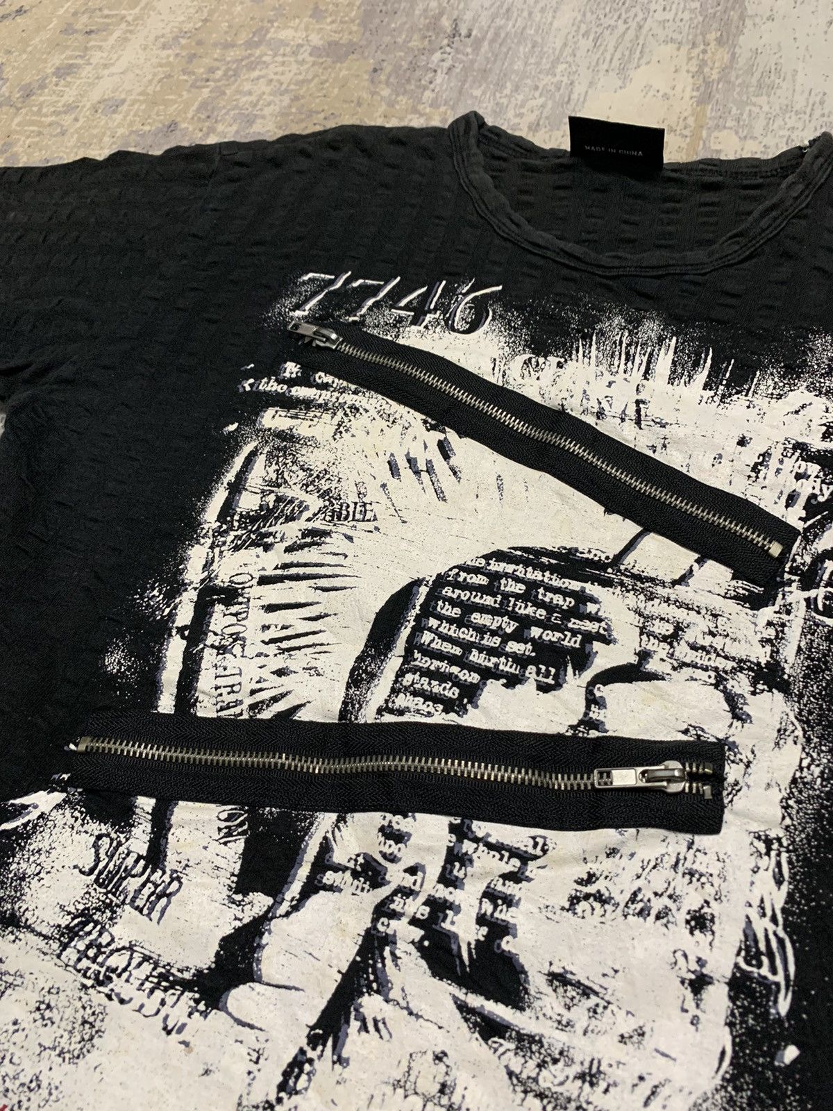 Seditionaries Dangerous And Warning Seditionaries punk Poem T-Shirt Size US L / EU 52-54 / 3 - 7 Thumbnail