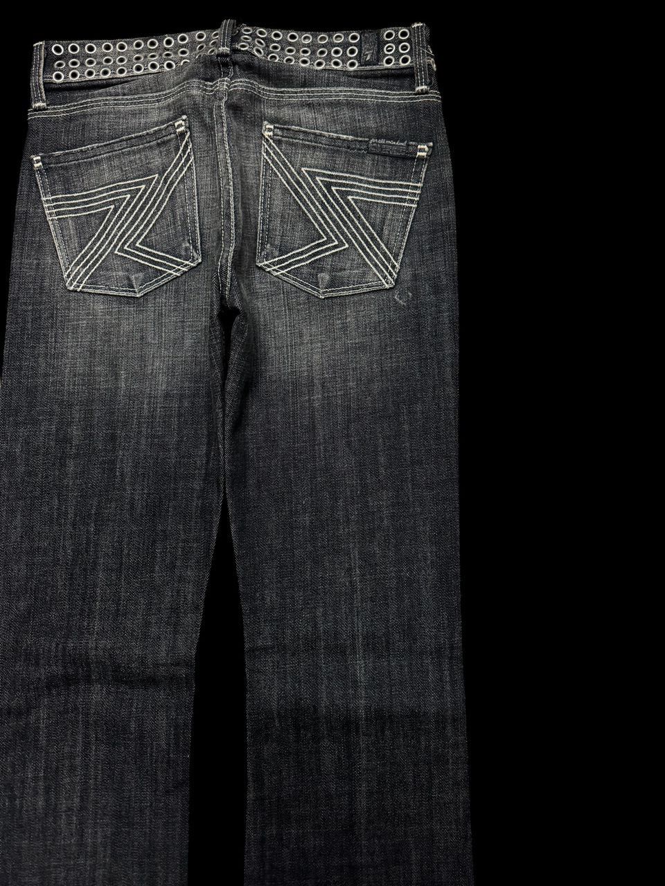 7 For All Mankind FLARED BELL BOTTOM 7 For All Mankind Sand Washed Insane Size US 26 / EU 42 - 17 Thumbnail