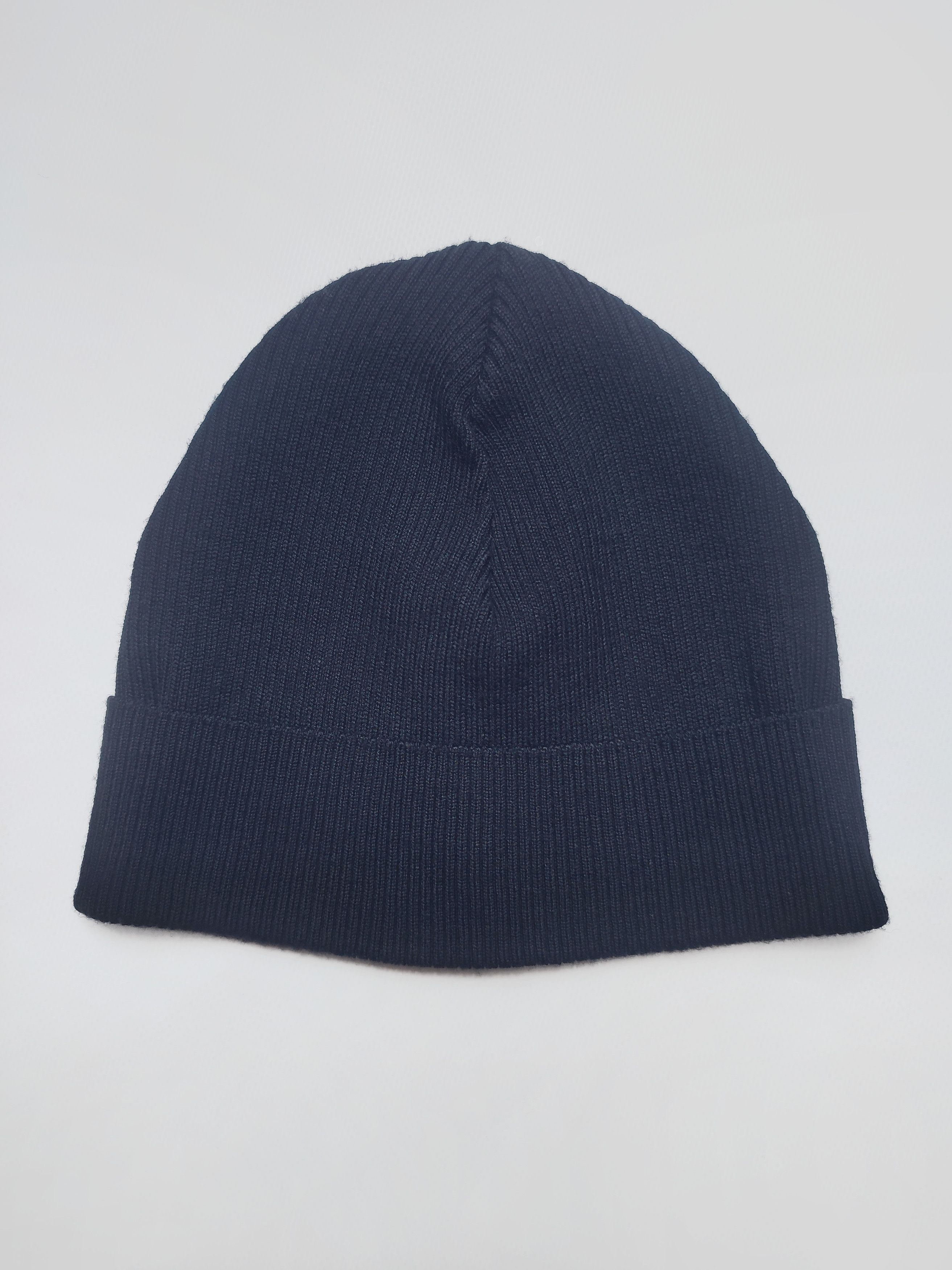 Dolce & Gabbana Dolce & Gabbana Navy Wool Beanie DG Logo Y2k Size ONE SIZE - 12 Thumbnail
