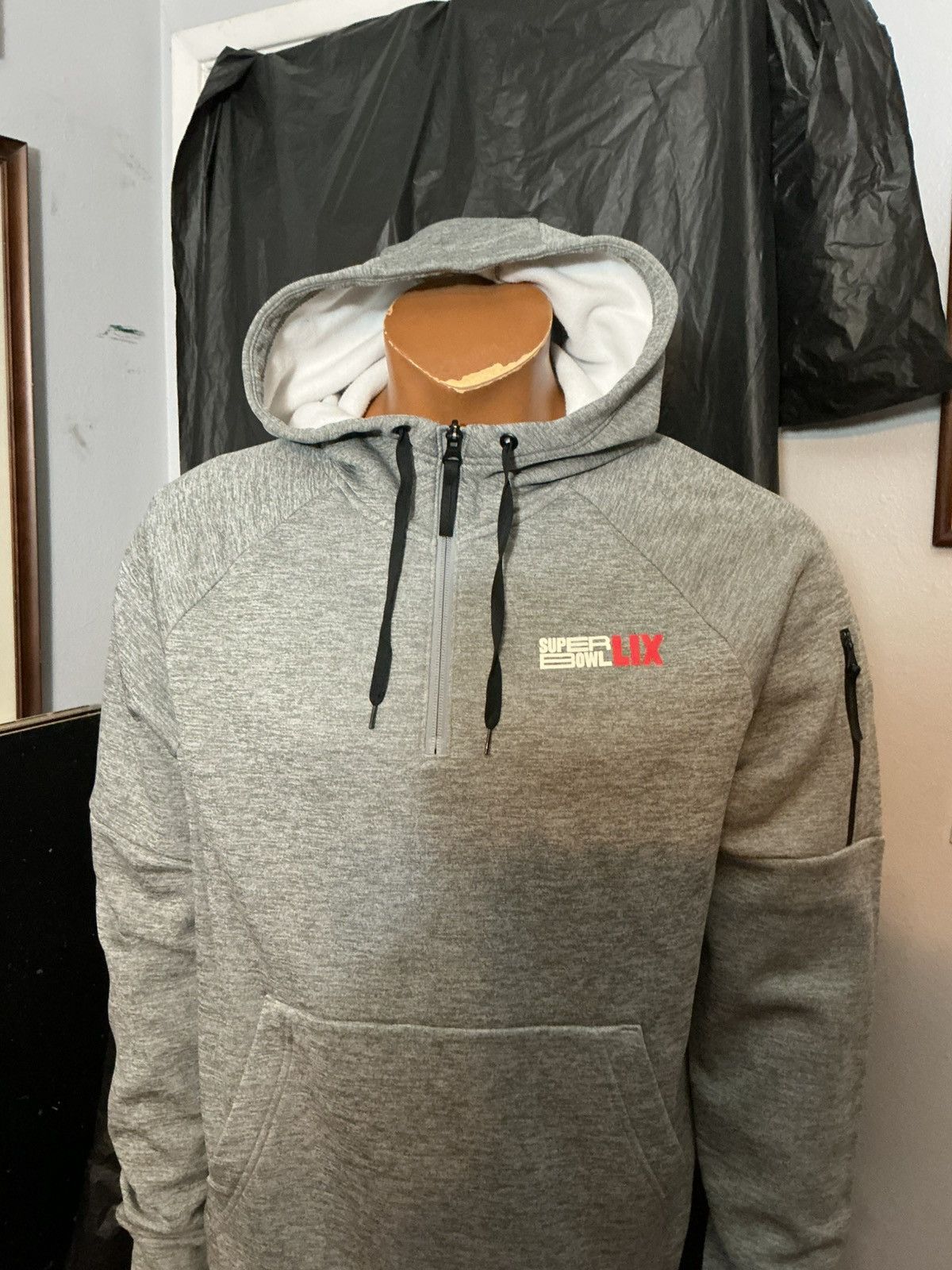 Nike Nike Therma 1/4 Zip 2025 Super Bowl LIX NFL Football Hoodie Size US M / EU 48-50 / 2 - 8 Thumbnail