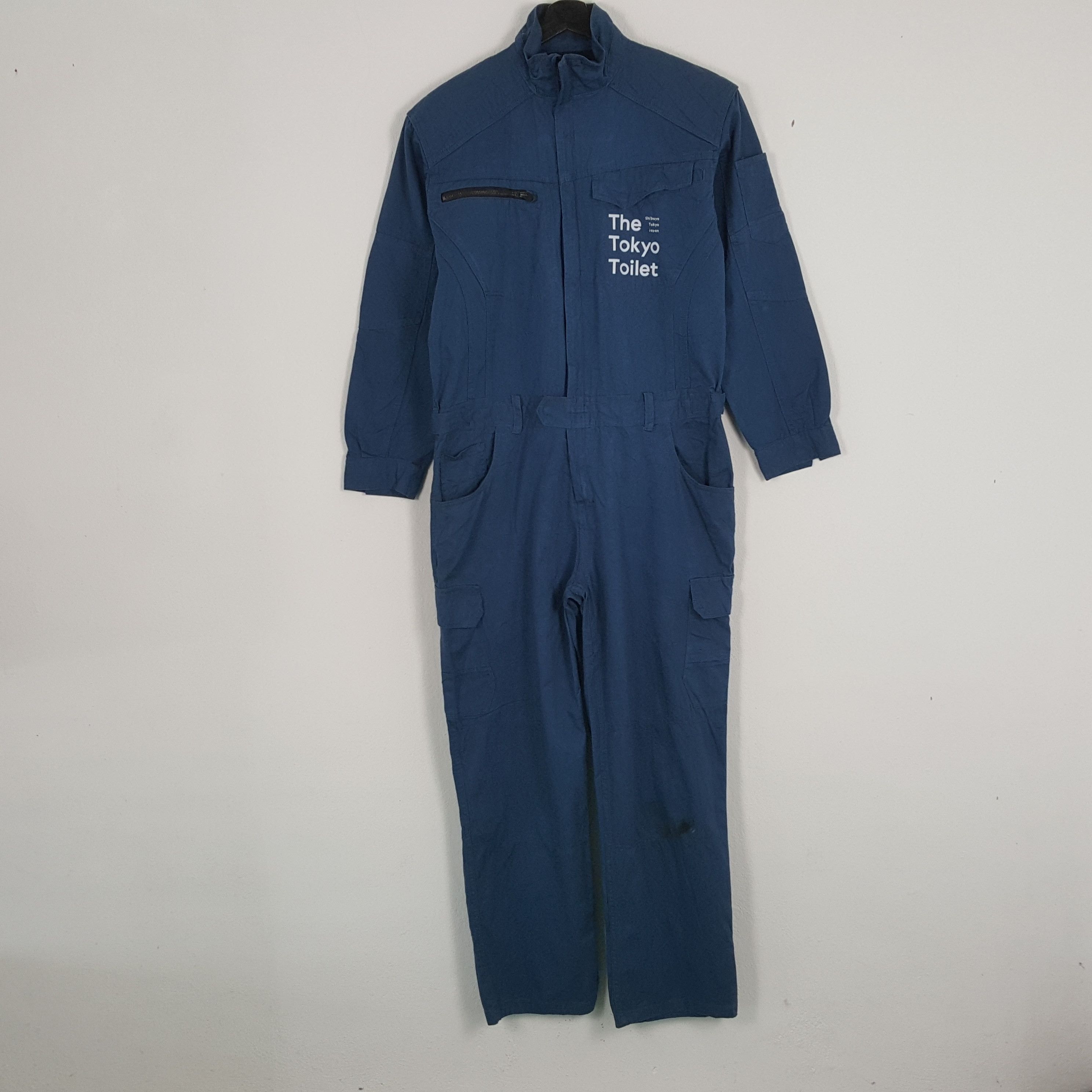 Japanese Brand × Vintage THE TOKYO TOILET Workwear Style Custom Art Coverall Jacket Size US L / EU 52-54 / 3 - 4 Thumbnail
