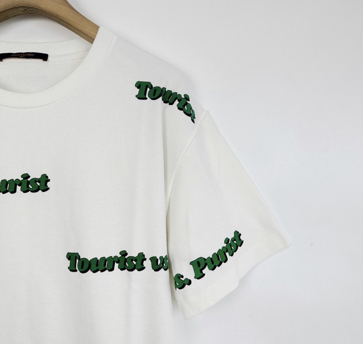 Louis Vuitton Louis Vuitton Barrage Letter Print Crew Neck T-Shirt K12 Size US L / EU 52-54 / 3 - 5 Thumbnail
