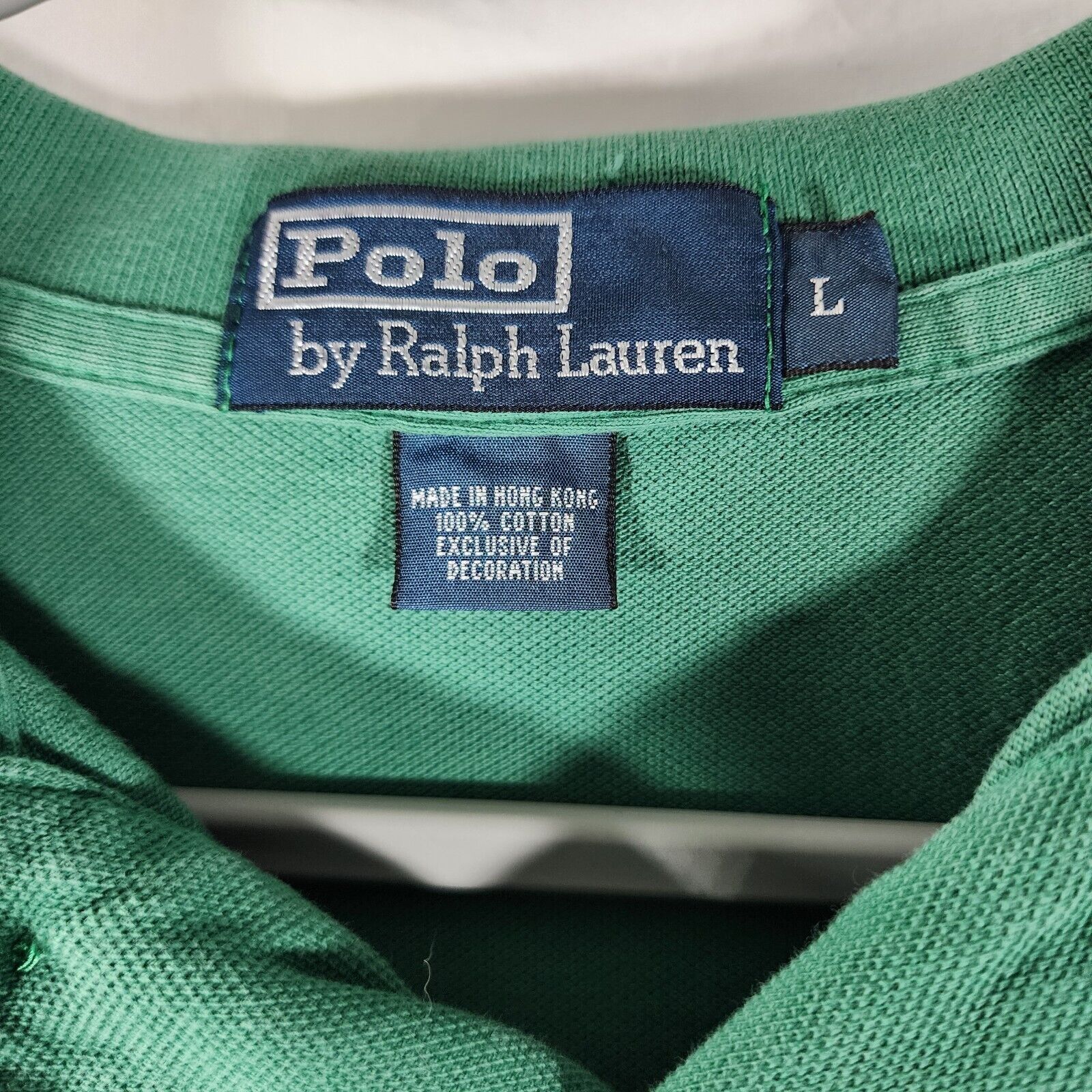 Ralph Lauren Polo by Ralph Lauren Long Sleeved Polo Emerald Green Size US L / EU 52-54 / 3 - 4 Thumbnail