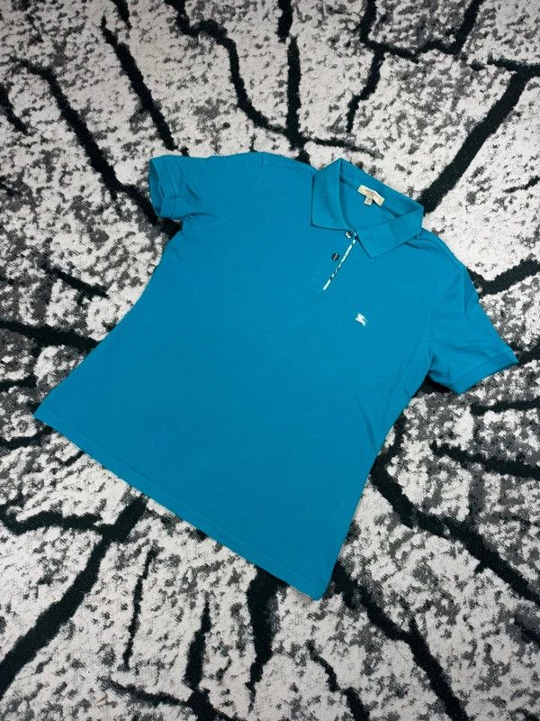 Burberry Vintage Burberry polo shirt blue L Size US L / EU 52-54 / 3 - 2 Thumbnail