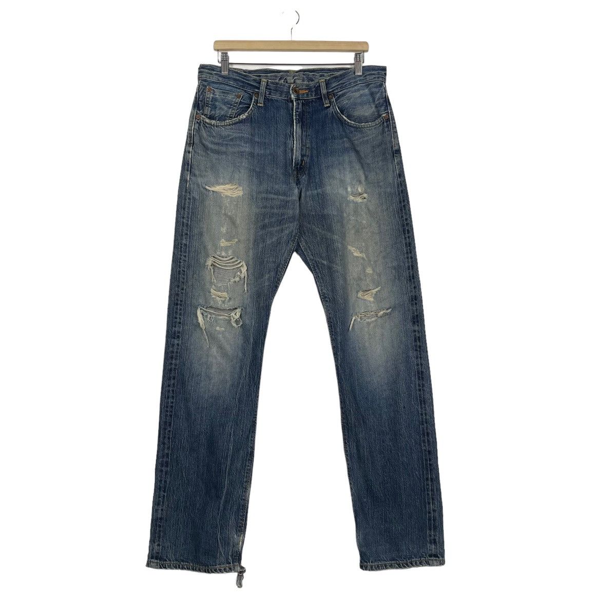 Edwin Vintage Edwin 505ZX Selvedge Denim Size US 34 / EU 50 - 2 Thumbnail