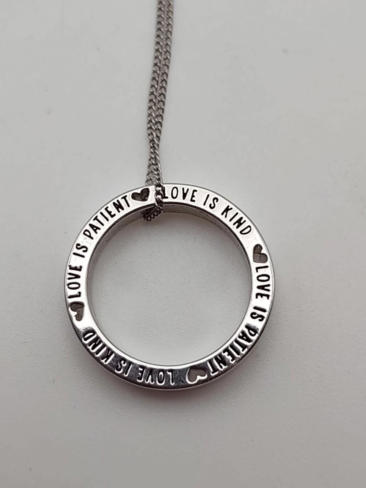 Other Origami Owl Sterling Silver Love Is Patient Necklace 925 Size ONE SIZE - 1 Thumbnail