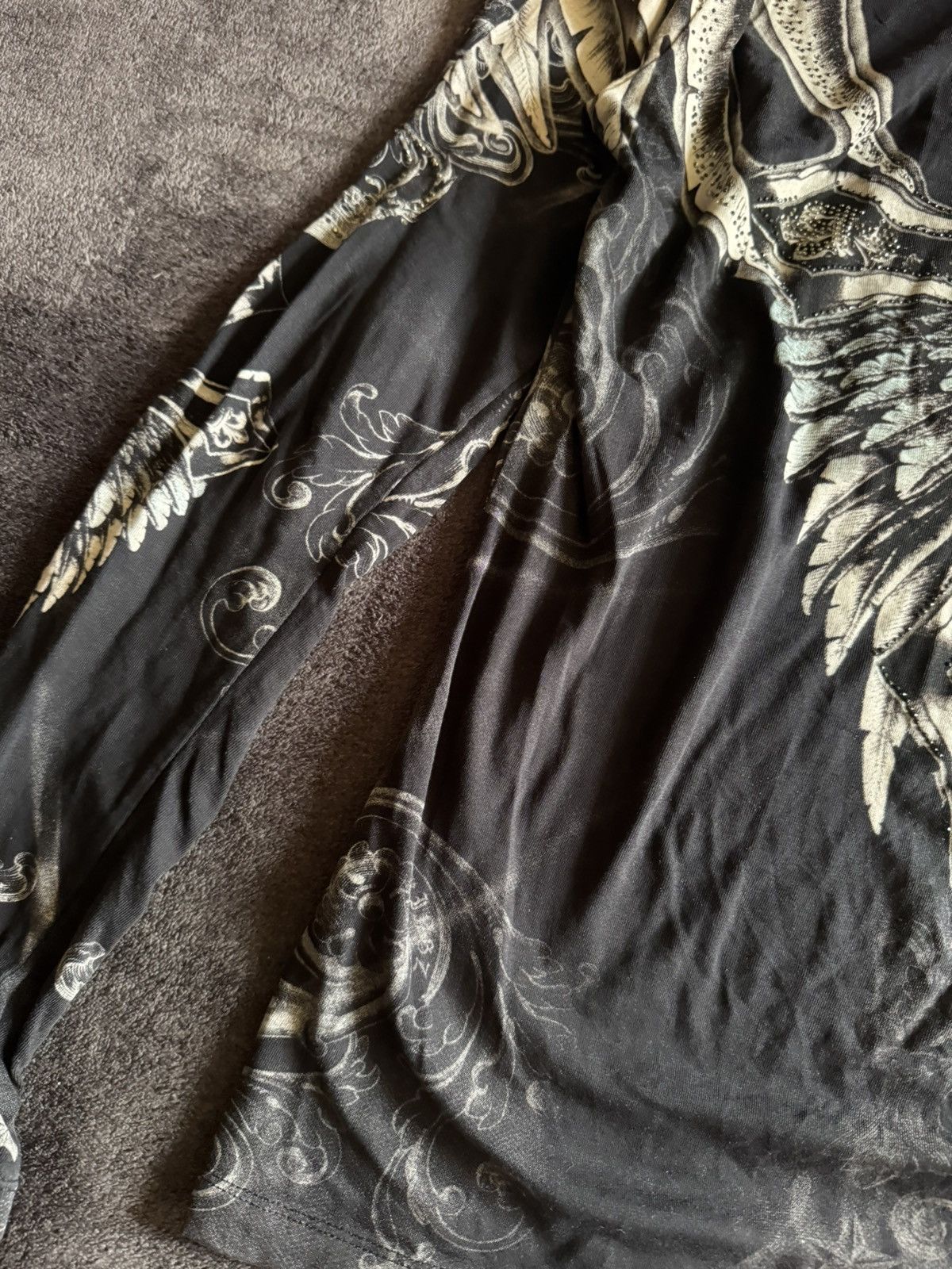 Vintage Vintage Affliction long sleeve with rhinestones y2k Japaness Size US S / EU 44-46 / 1 - 15 Thumbnail