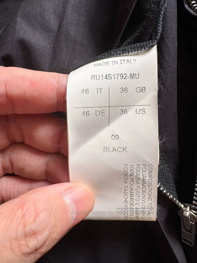 Rick Owens Rick Owens Mainline Twill Zip Jacket Size US S / EU 44-46 / 1 - 5 Thumbnail
