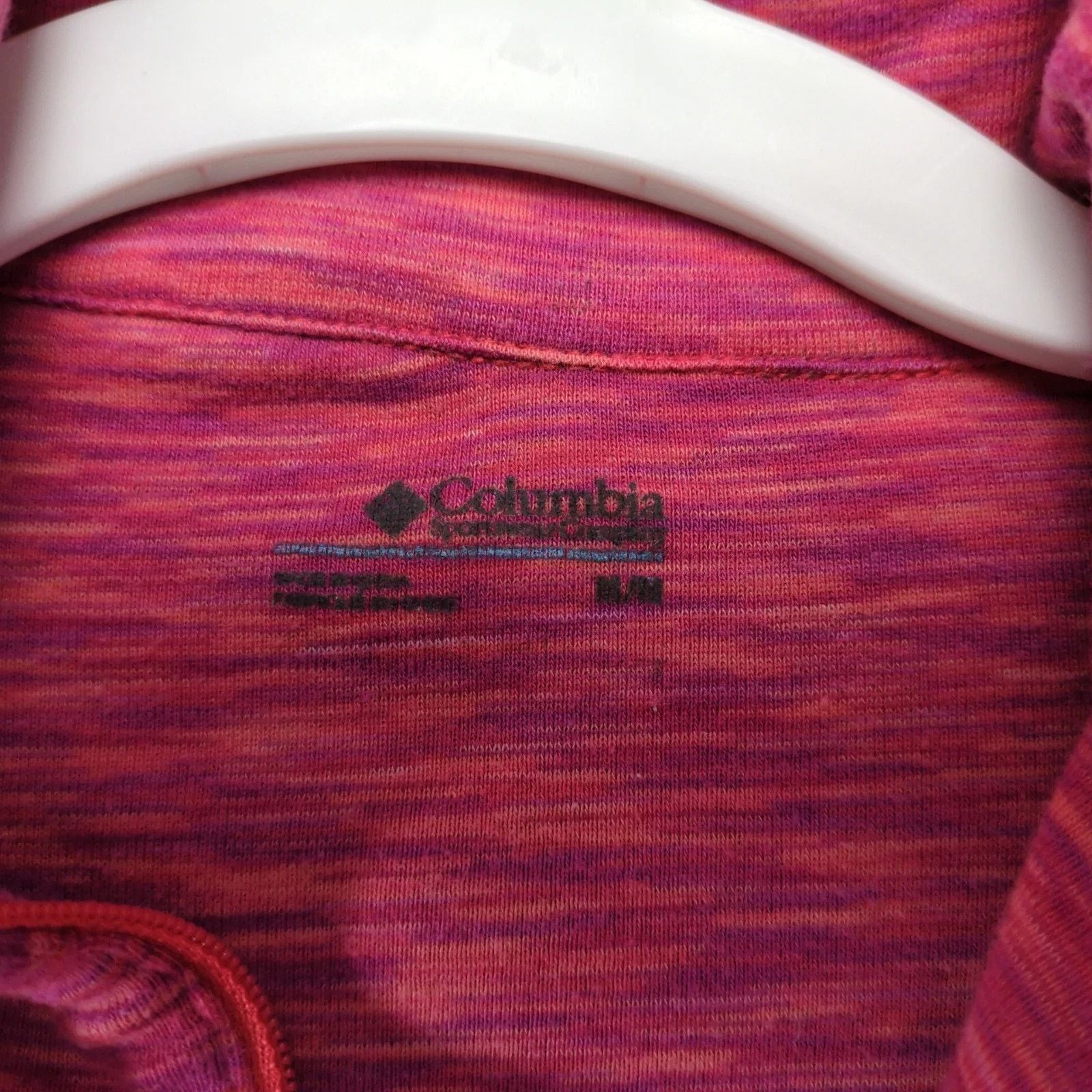 Columbia Columbia 1/4 Zip OuterSpaced Pink Pullover Womens M Long Slv Size M / US 6-8 / IT 42-44 - 4 Thumbnail