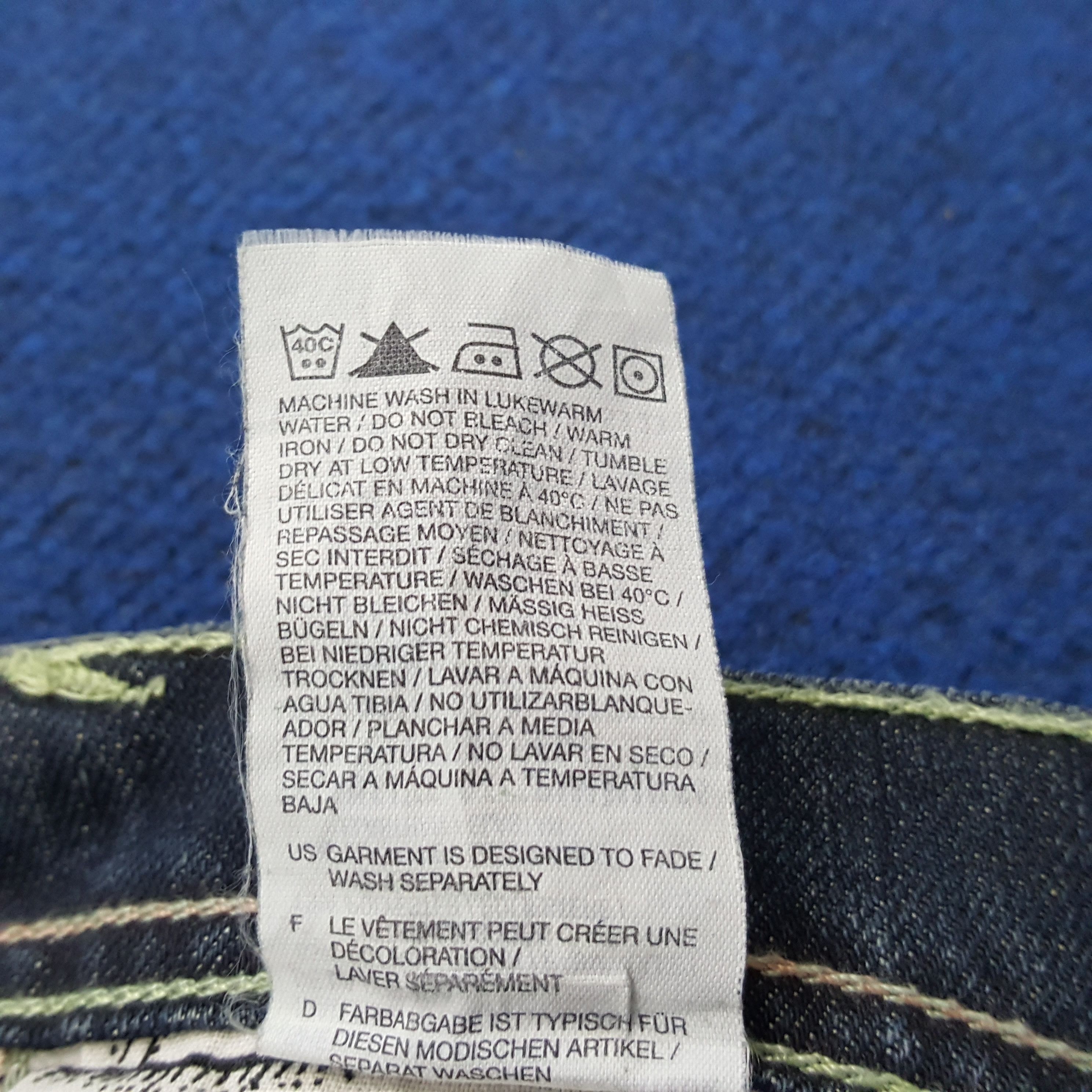 Evisu Vintage Evisu x Puma Japanese Brand Custom Daicock Jeans Size 30" / US 8 / IT 44 - 15 Thumbnail