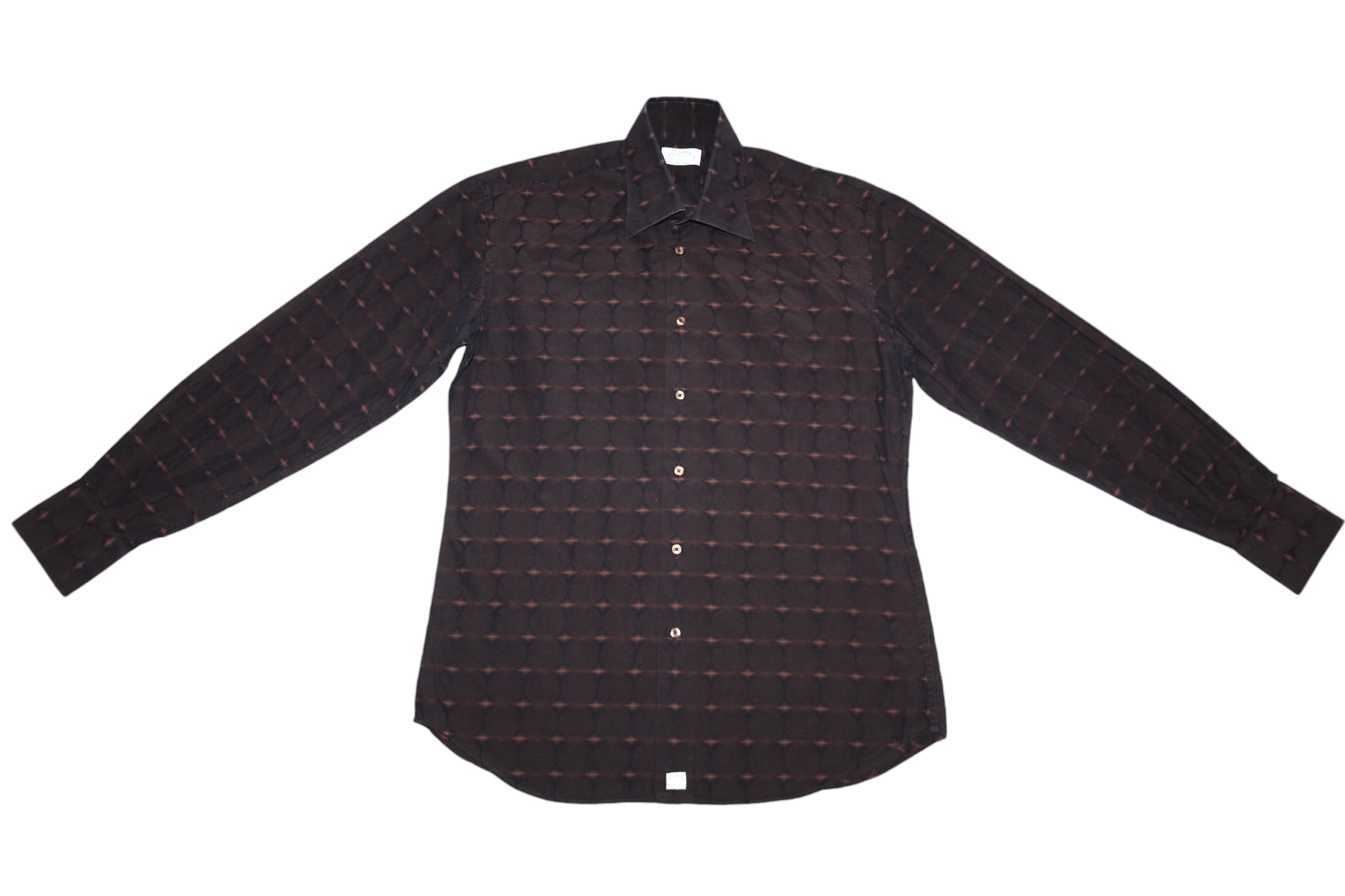 Etro Delsiena 1953 Fatta a mano Stereo Graphic Print Casual Shirt Size US M / EU 48-50 / 2 - 5 Thumbnail
