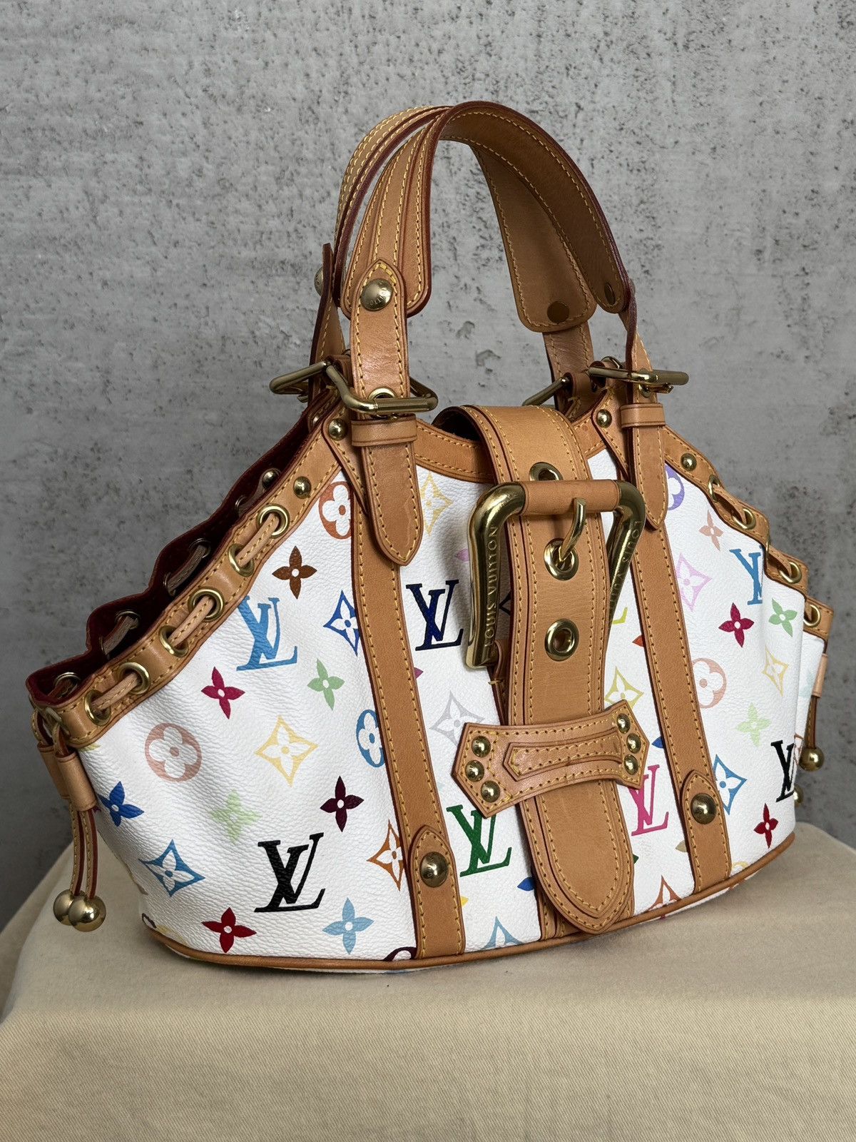 Louis Vuitton × Takashi Murakami Louis Vuitton Multicolore Theda GM by Takashi Murakami Size ONE SIZE - 7 Thumbnail