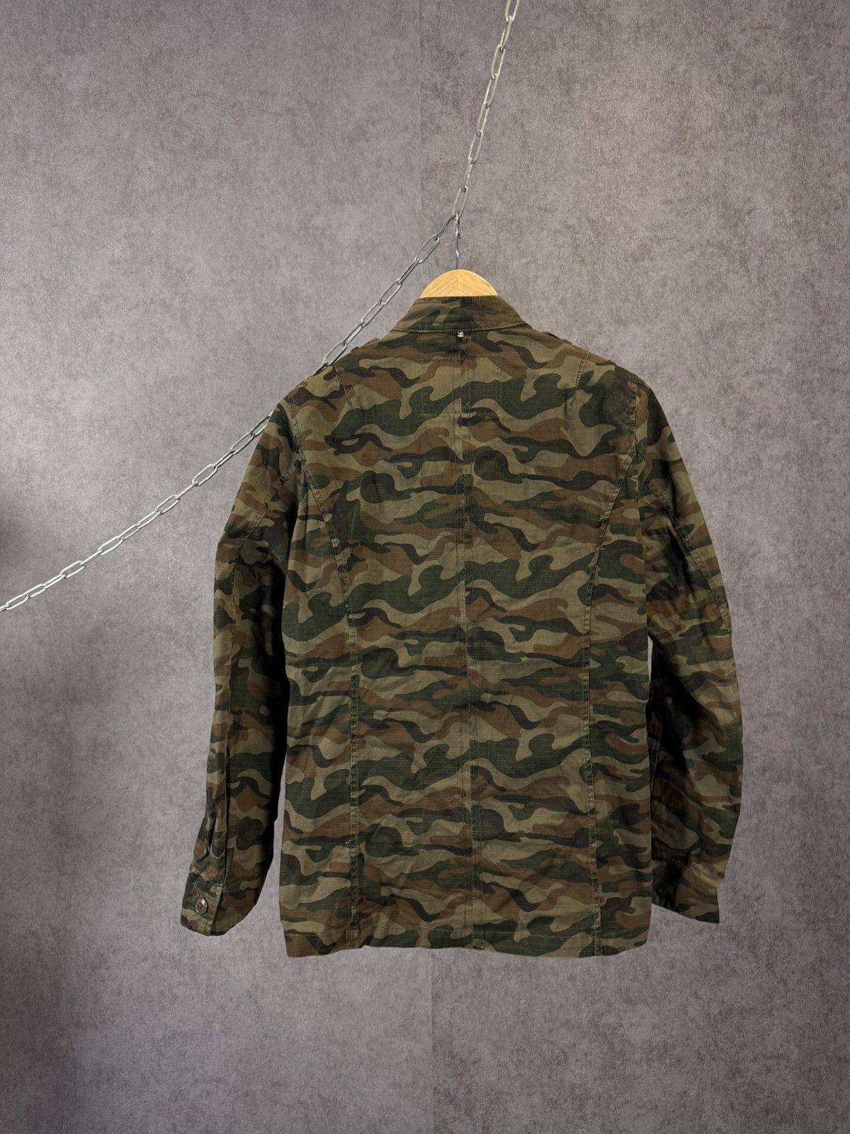 Pretty Green Pretty Green camo military jacket Size US XS / EU 42 / 0 - 5 Thumbnail