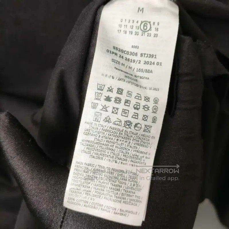 Maison Margiela Maison Margiela Black Long Sleeve Sweatshirt . Size L / US 10 / IT 46 - 4 Thumbnail