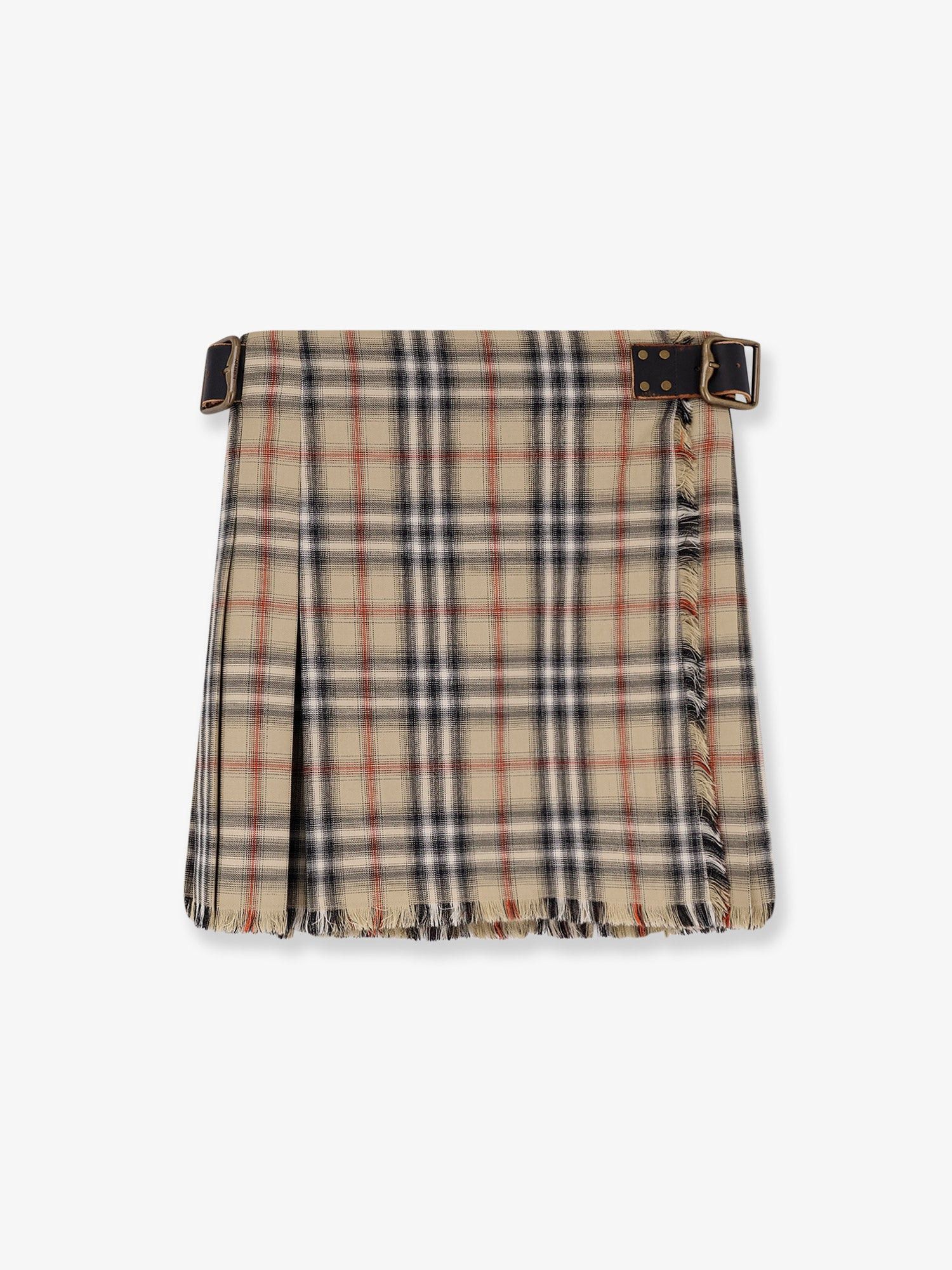 Burberry Skye Cotton Kilt Size 25" / US 0 / IT 36 - 1 Thumbnail