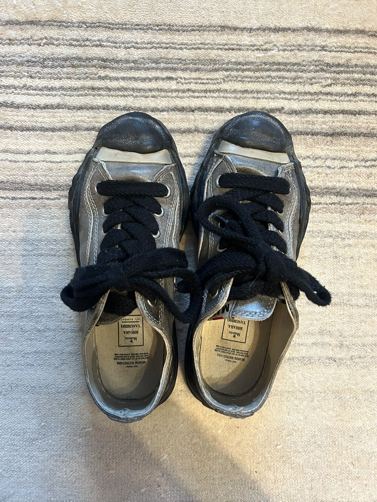 Maison MIHARA YASUHIRO Mihara Yasuhiro Leather Sneakers Size US 7 / EU 40 - 11 Thumbnail