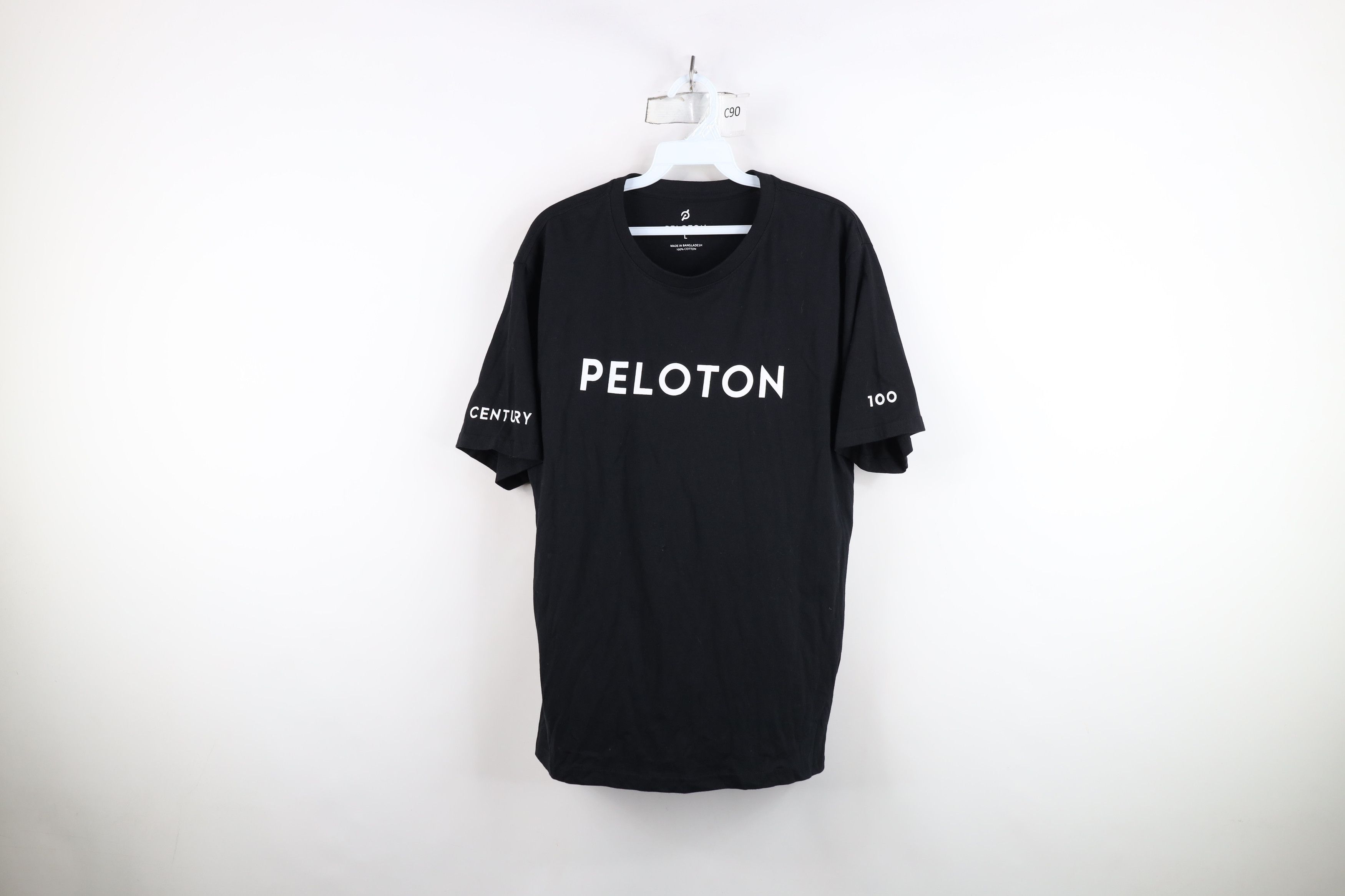 Vintage Peloton Spell Century Ride Run Short Sleeve T-Shirt Black Size US L / EU 52-54 / 3 - 1 Thumbnail