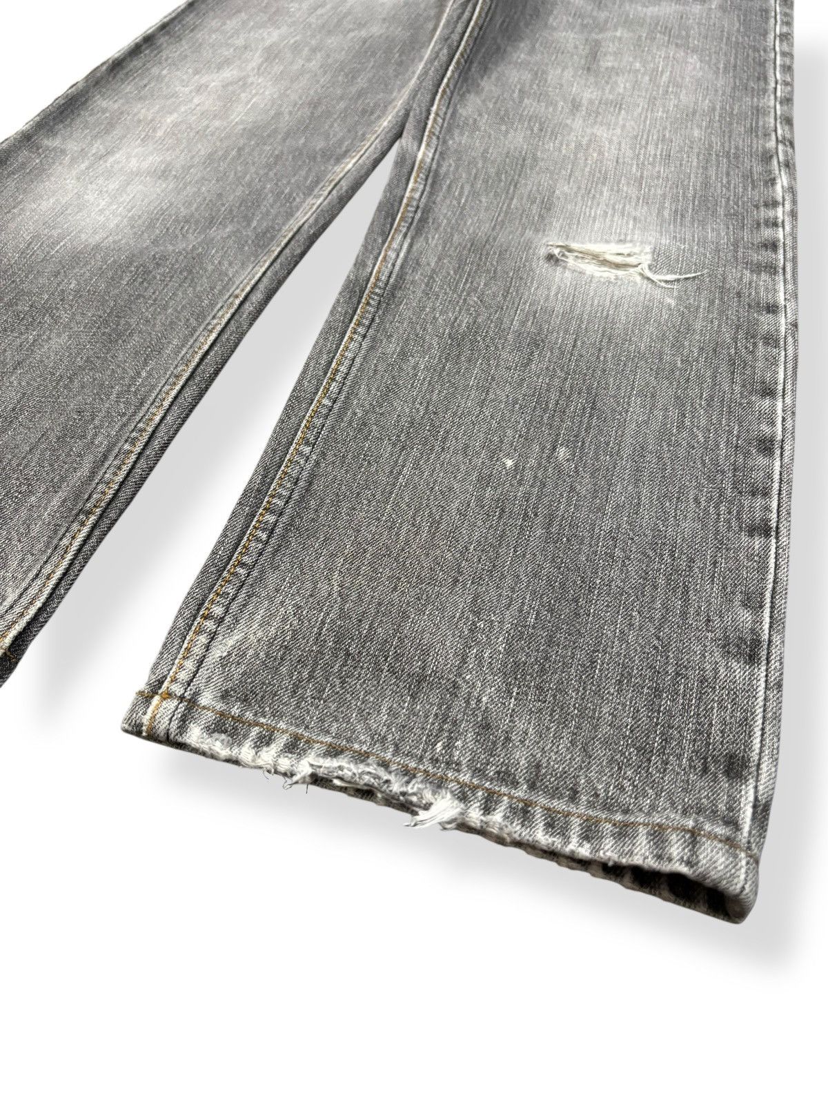Japanese Brand Vintage Japanese Brand Junmen Black Faded Distressed Jeans Size US 30 / EU 46 - 7 Thumbnail