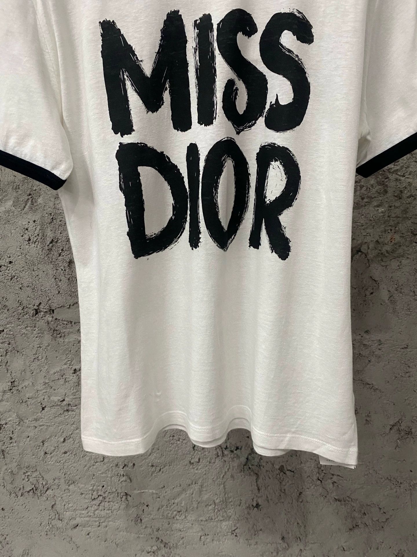 Dior Dior Black & White Short Sleeve T-shirt L Size L / US 10 / IT 46 - 4 Thumbnail