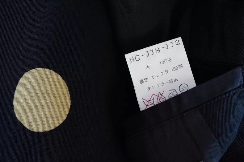 Yohji Yamamoto Yohji Yamamoto Yohji Yamamoto Black Jacket with Gold Dots Size US S / EU 44-46 / 1 - 8 Thumbnail