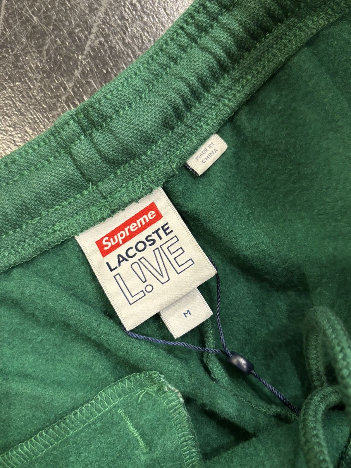 Lacoste × Supreme Supreme Lacoste Green Ankle Zip Pants Size US 32 / EU 48 - 3 Thumbnail