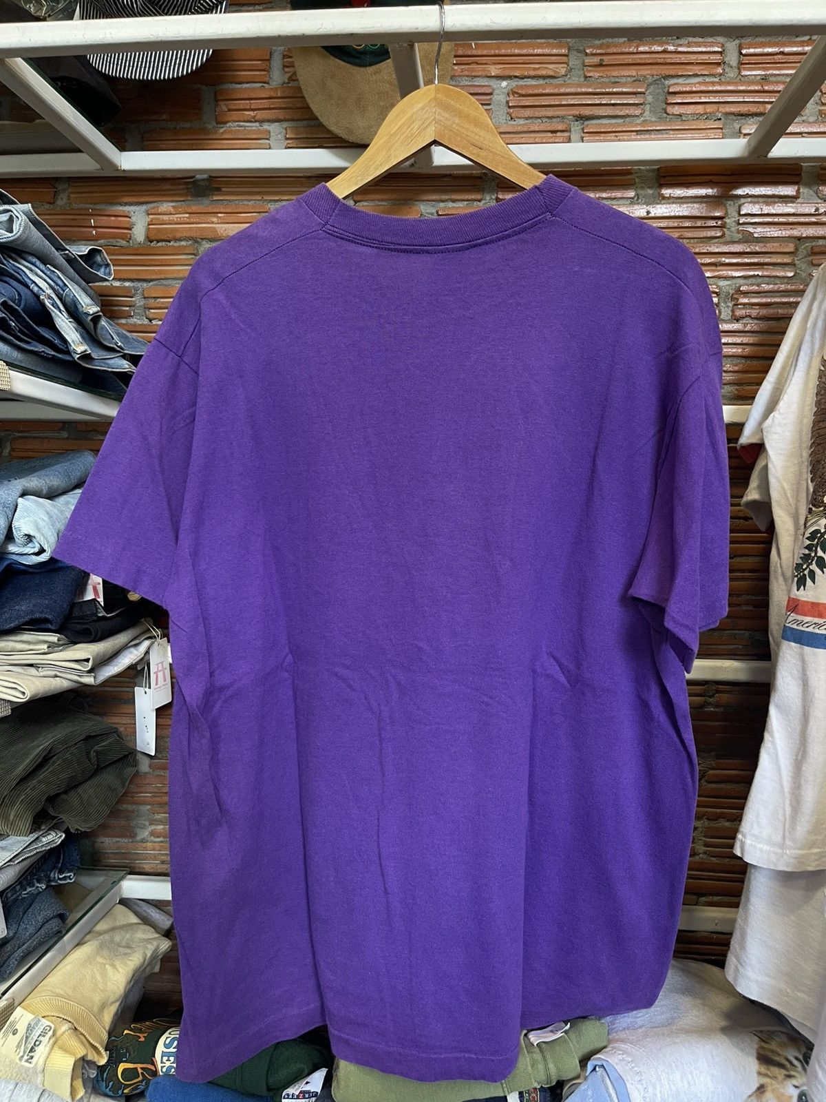 Vintage Vintage 90s Flower Poppy T shirt XL Size US XL / EU 56 / 4 - 2 Thumbnail