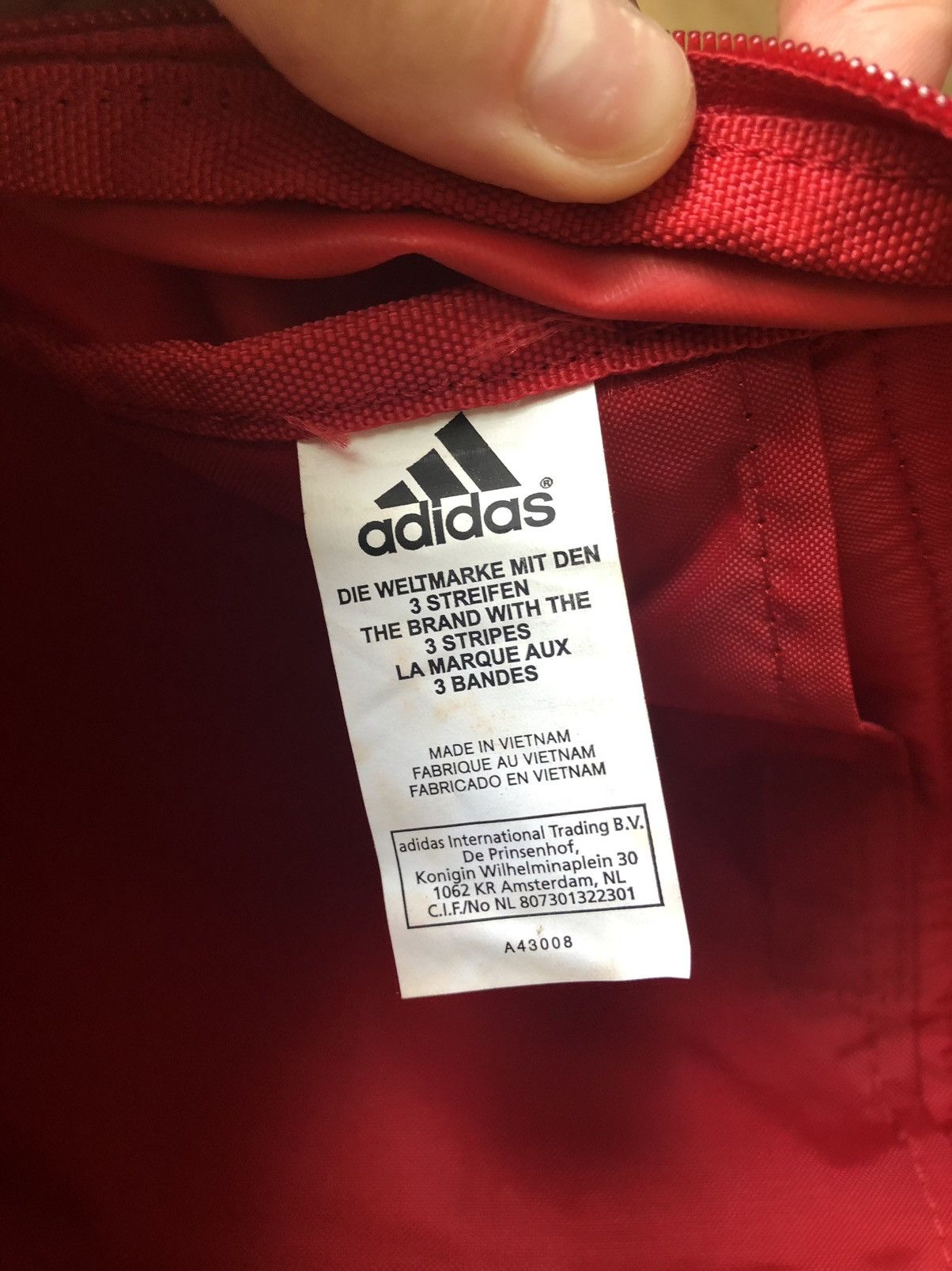 Adidas ADIDAS CLASSIC VINTAGE QUALITY LIGHT SPORT BACKPACK BAG Size ONE SIZE - 5 Thumbnail