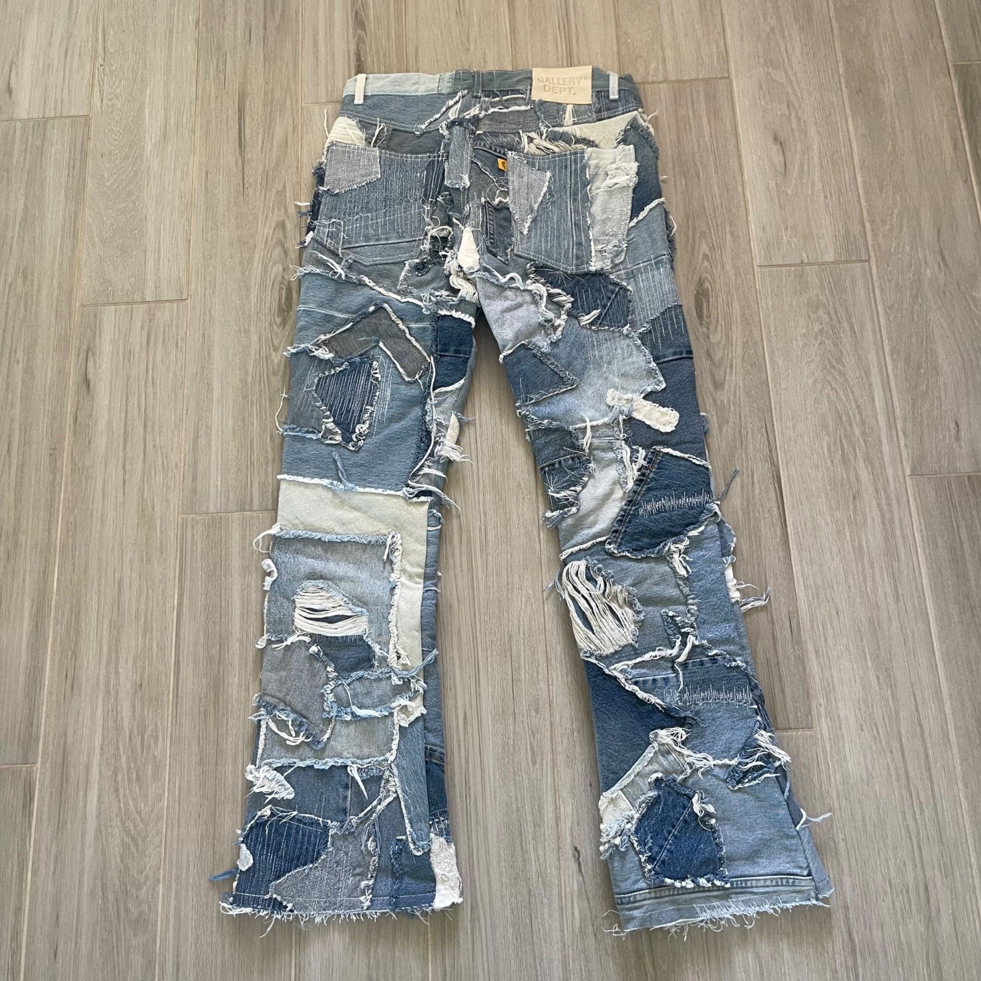 Gallery Dept. NEW GALLERY DEPT. LOGAN RECYCLED DENIM JEANS SZ 32 32x32 Size US 32 / EU 48 - 1 Thumbnail