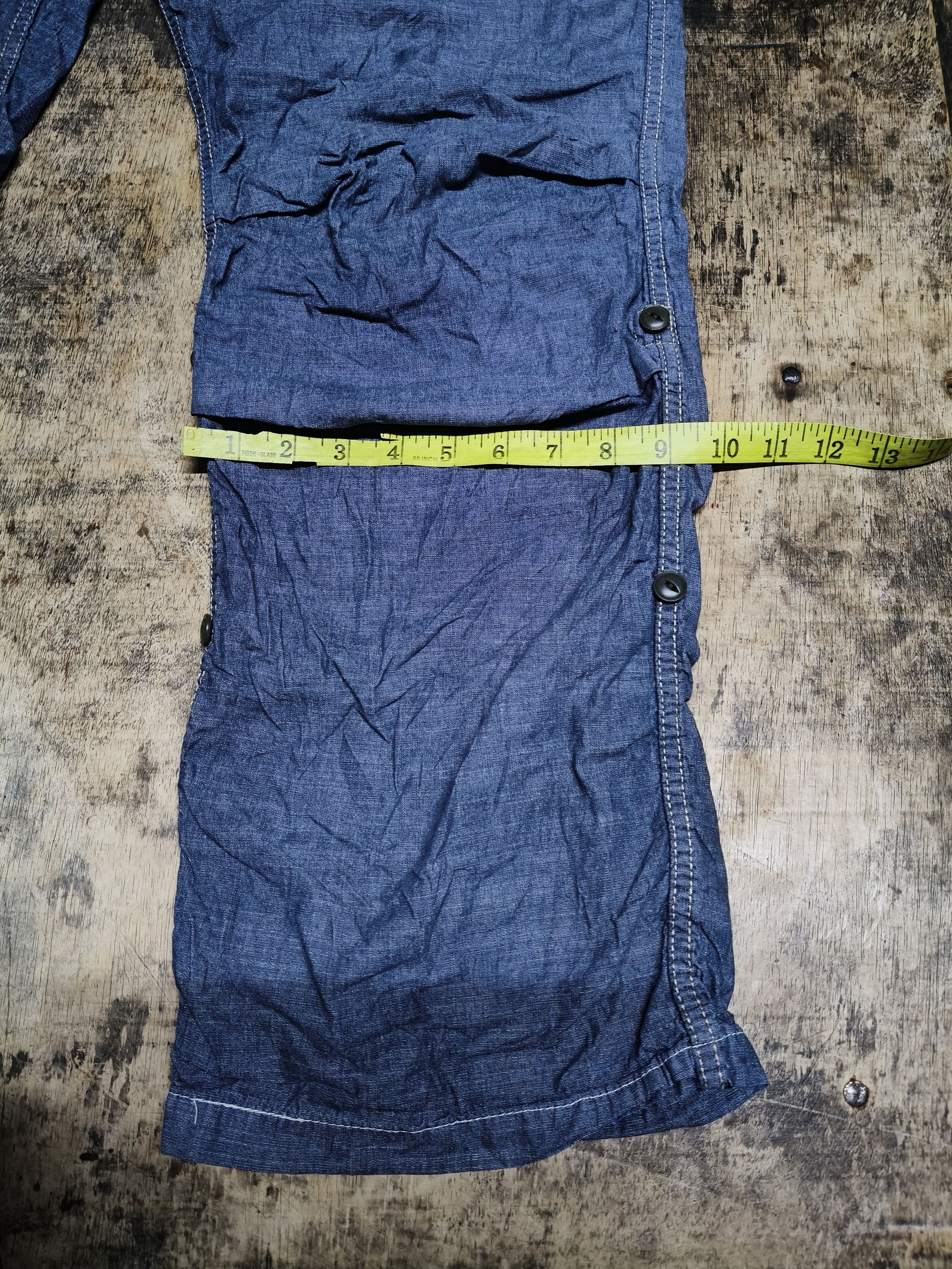 Japanese Brand Back Number Denim Regular pants Style(Soft) Size US 36 / EU 52 - 12 Thumbnail