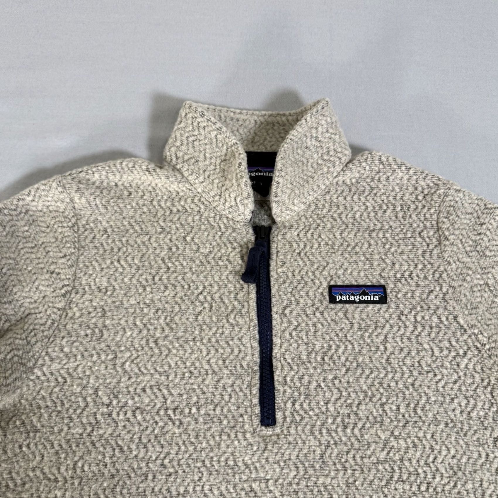Patagonia Patagonia Jacket Womens XS Beige Woolyester Fleece Pullover 1/4 Zip Sweater Hike Beige Woolyester Fleece Pullover 1/4 Zip Jacket Womens XS Patagonia Size XS / US 0-2 / IT 36-38 - 2 Thumbnail