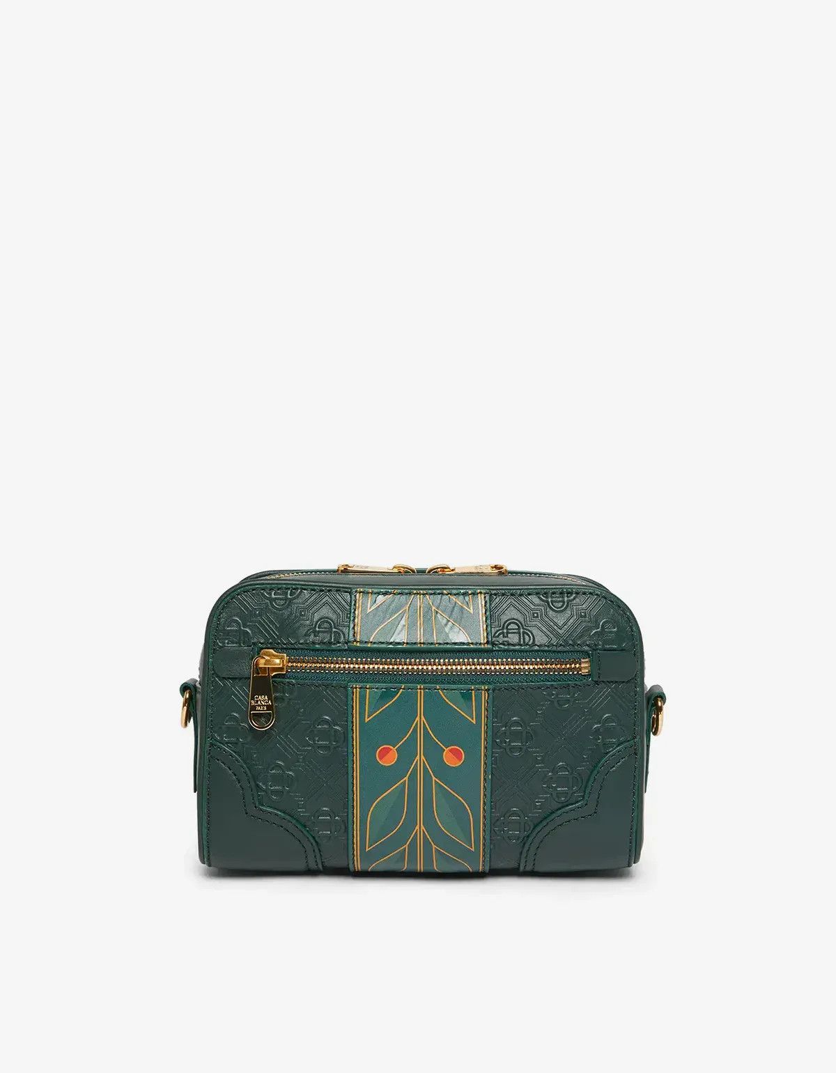 Casablanca Casablanca Green Monogram Crossbody Bag Size ONE SIZE - 4 Thumbnail