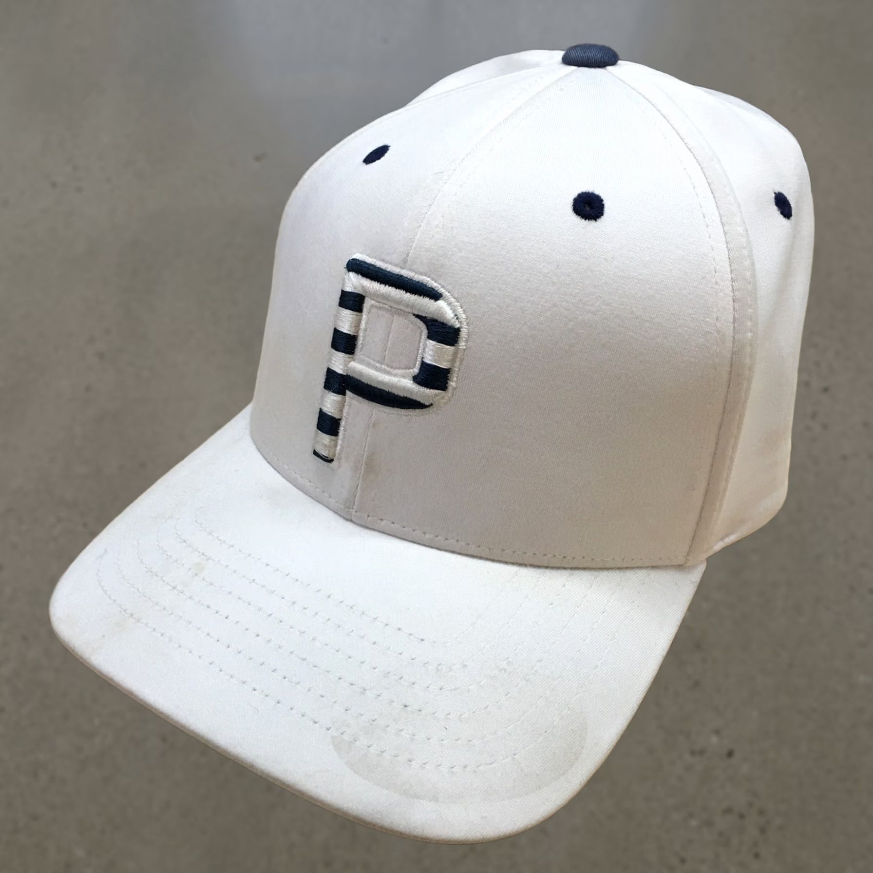Vintage Puma Yupoong Baseball Cap Mens White OS Adjustable Curved Brim Embroidered Logo Size ONE SIZE - 1 Thumbnail