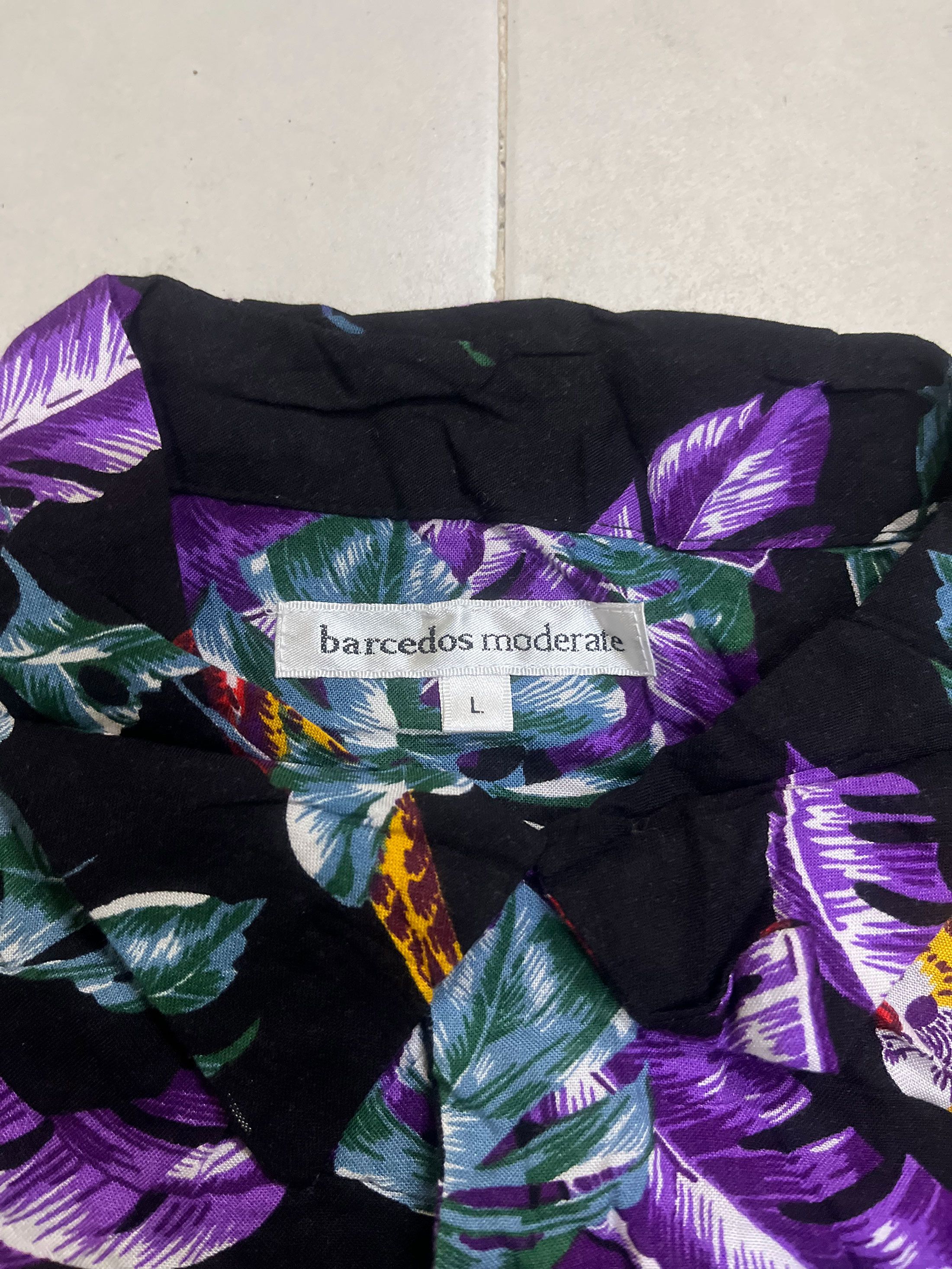 Arts & Science barcedos moderate Full Printed Hawaii Hawaiian Short Sleeve Size US L / EU 52-54 / 3 - 2 Thumbnail