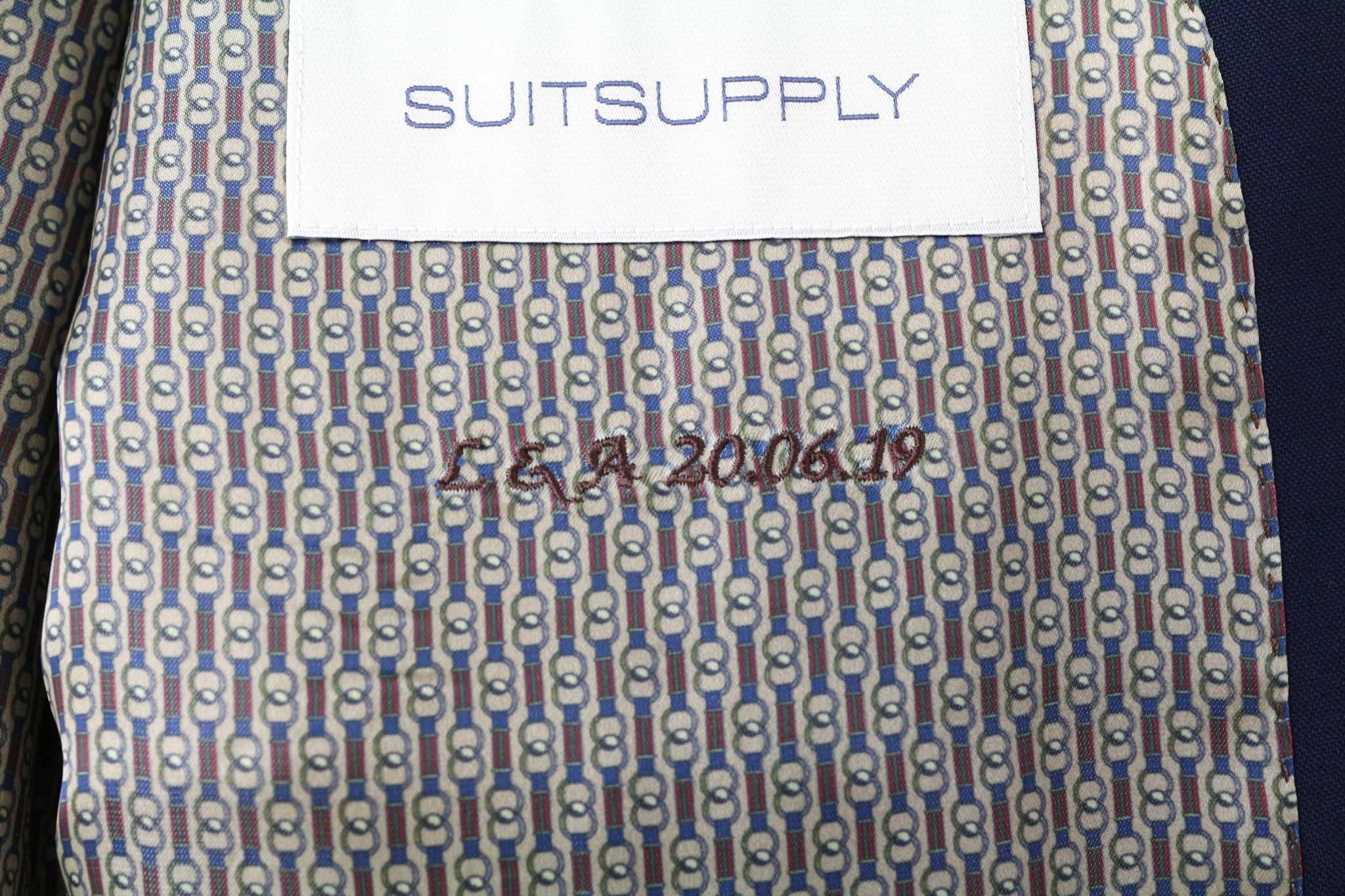 Suitsupply LA SPALLA UK56S Navy Blue Wool 2 Piece Suit 78884 Size 54R - 15 Thumbnail