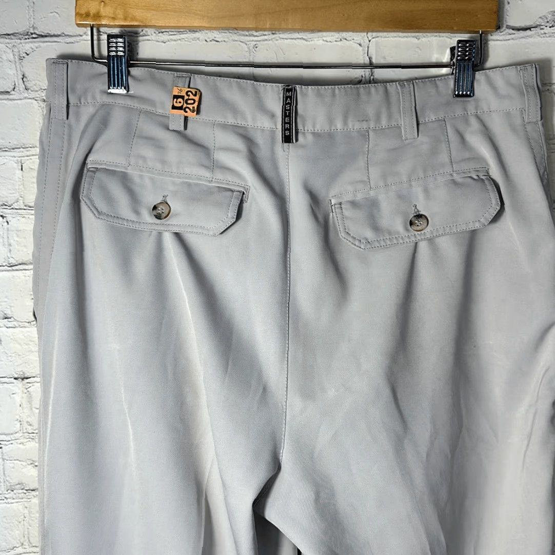 Vintage Masters Collection Golf Pants Mens Chino Tan 50 Regular Inseam 29" Size 50 Tan 34 40? Mens Size US 35 - 6 Thumbnail