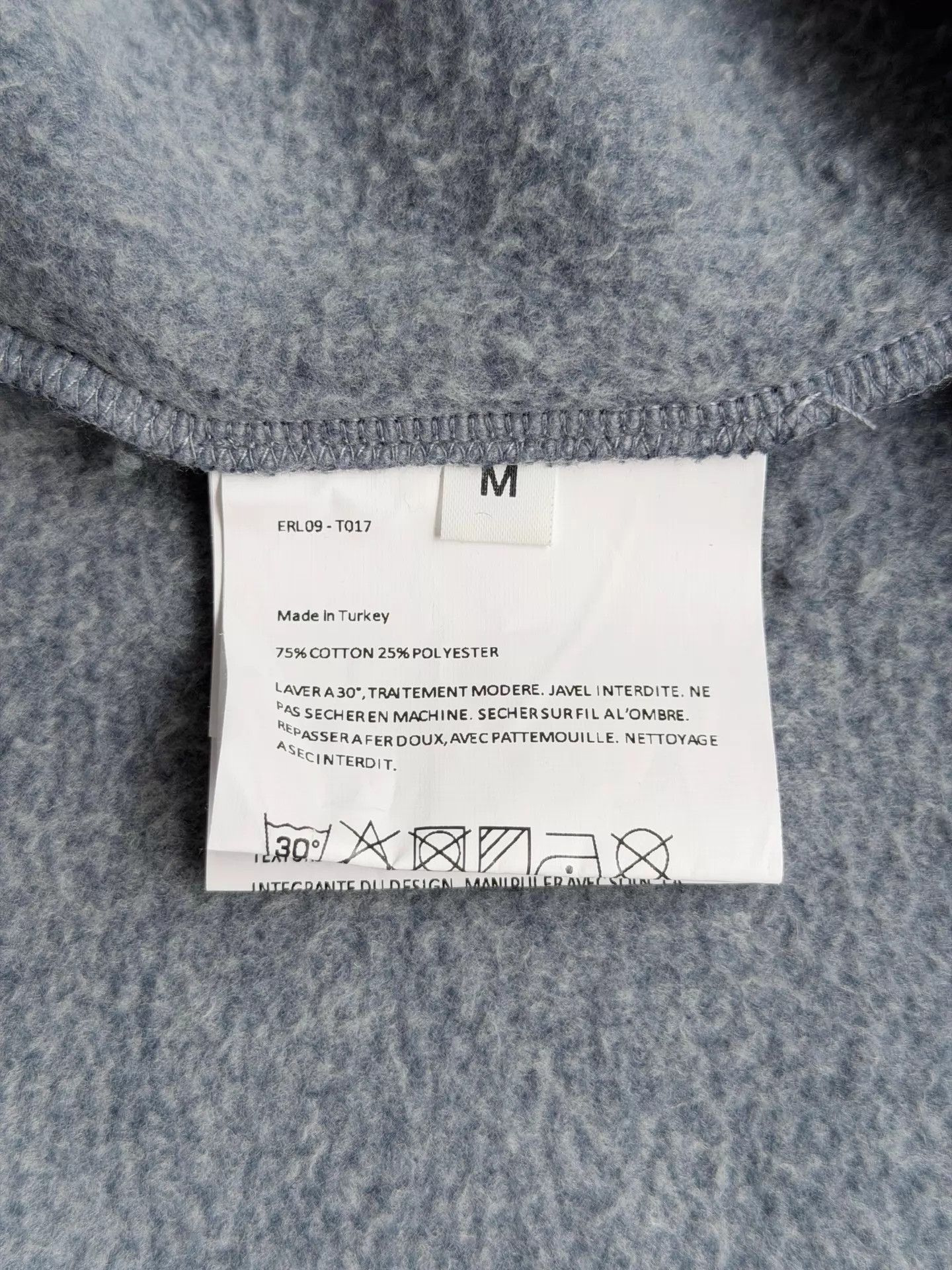ERL ERL Fantastic Distressed Patched Sun-Faded Hoodie M Size US M / EU 48-50 / 2 - 7 Thumbnail