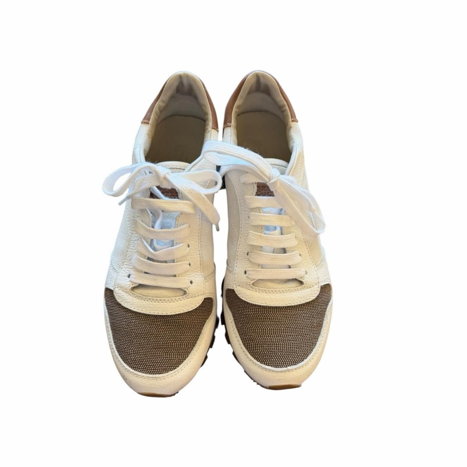 Brunello Cucinelli Brunello Cucinelli Sneakers Monilli Shoes Authentic Sz 39 Size US 8.5 / IT 38.5 - 4 Thumbnail